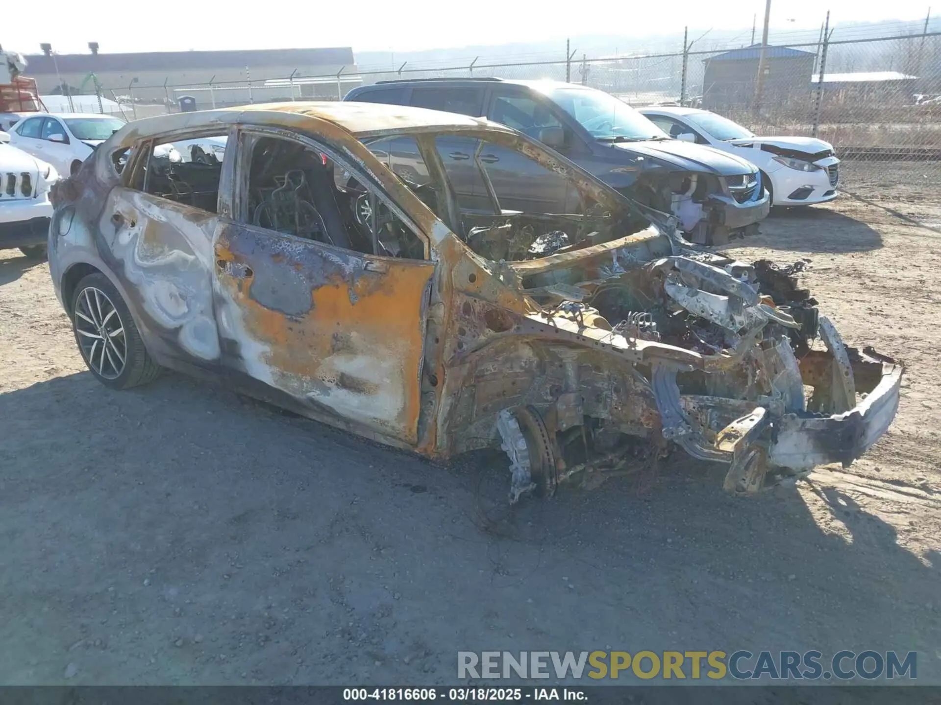1 Photograph of a damaged car JF1GUAFC3R8354125 SUBARU IMPREZA 2024