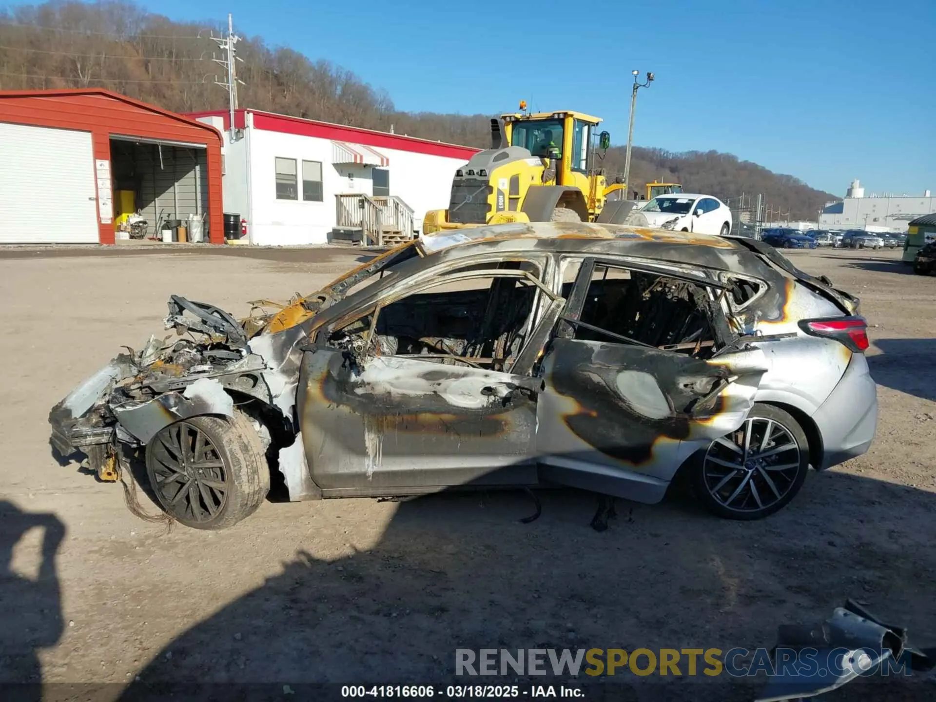 13 Photograph of a damaged car JF1GUAFC3R8354125 SUBARU IMPREZA 2024