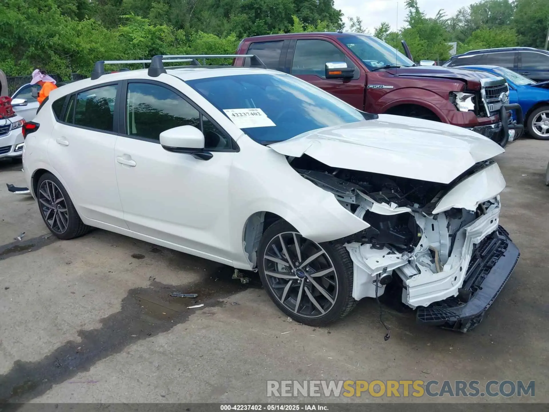 1 Photograph of a damaged car JF1GUAFC4R8310280 SUBARU IMPREZA 2024