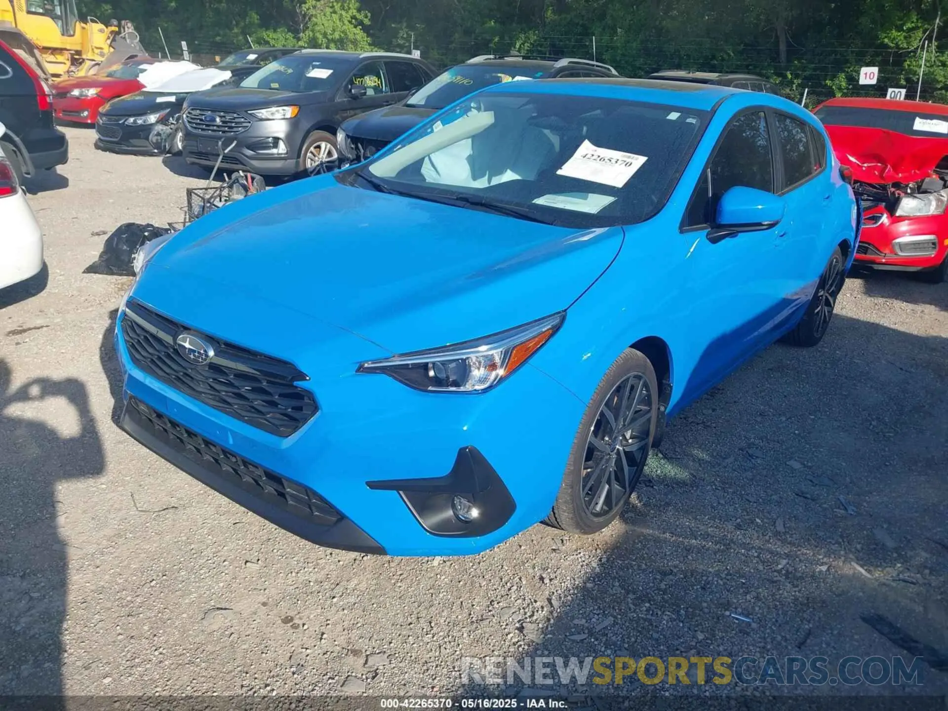 2 Photograph of a damaged car JF1GUAFC4R8335003 SUBARU IMPREZA 2024