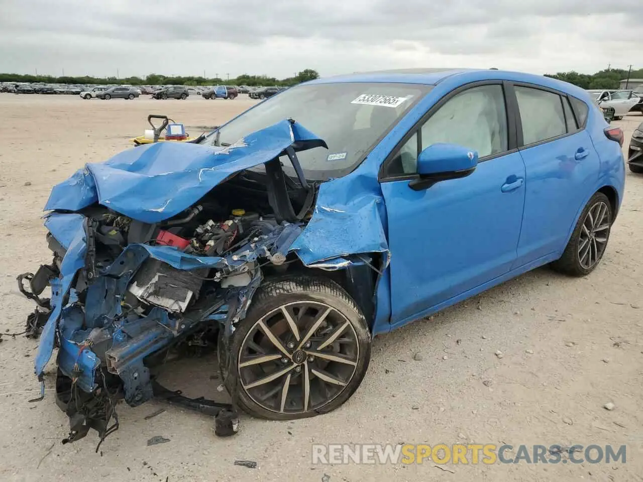 1 Photograph of a damaged car JF1GUAFC5R8383142 SUBARU IMPREZA 2024