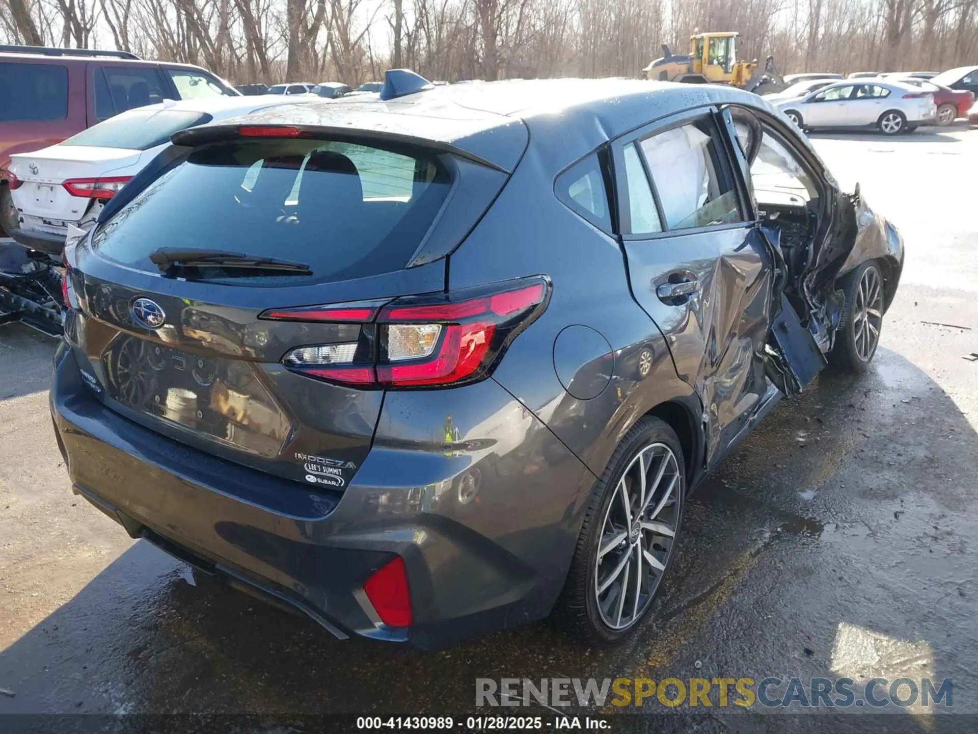 4 Photograph of a damaged car JF1GUAFC5R8868798 SUBARU IMPREZA 2024
