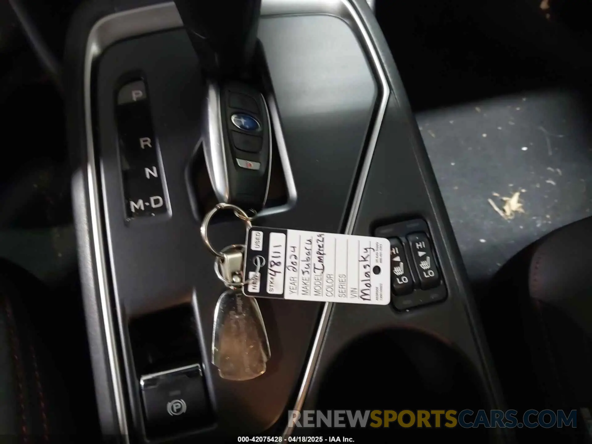 11 Photograph of a damaged car JF1GUAFC6R8224162 SUBARU IMPREZA 2024