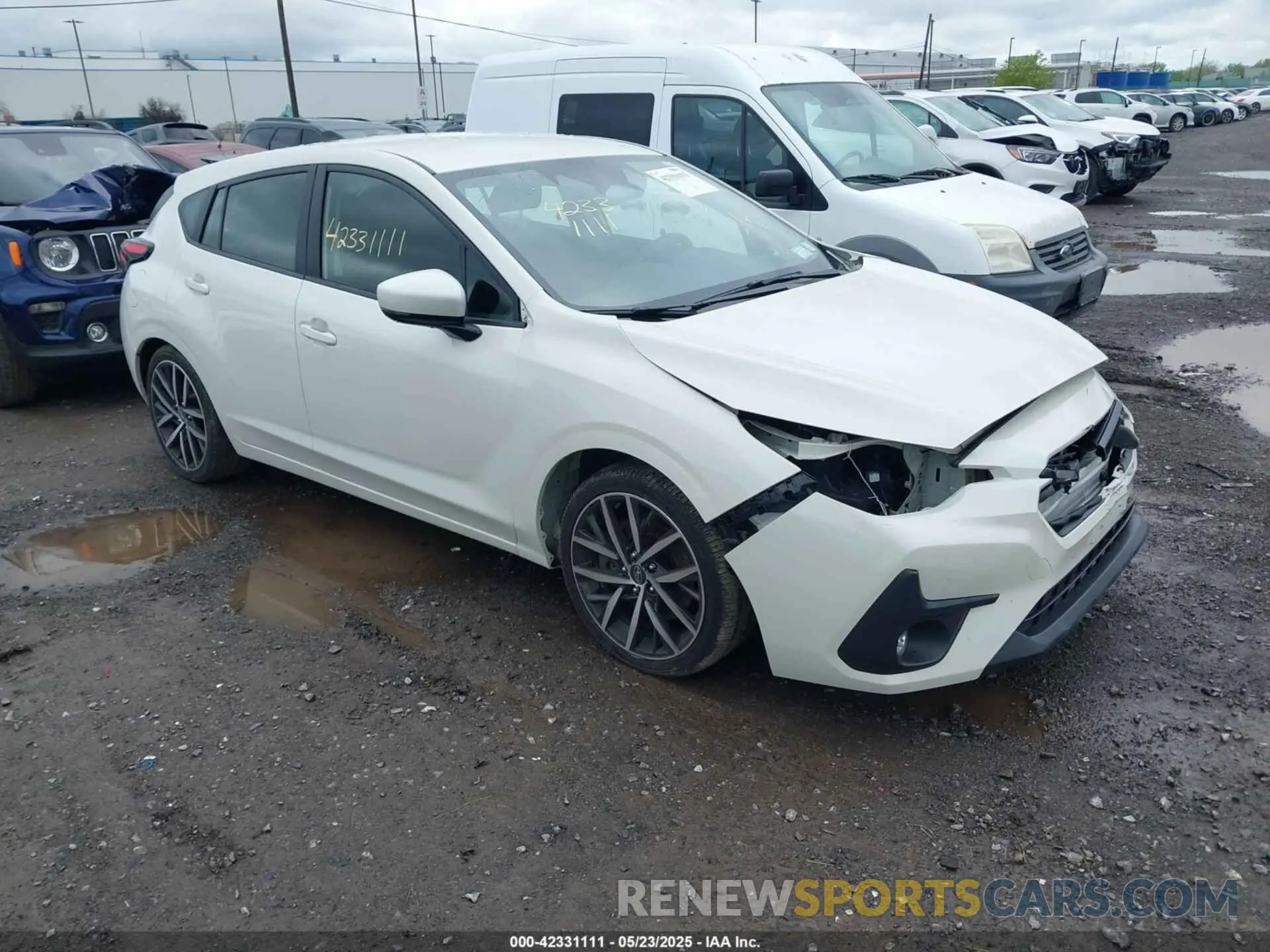 1 Photograph of a damaged car JF1GUAFC6R8228695 SUBARU IMPREZA 2024