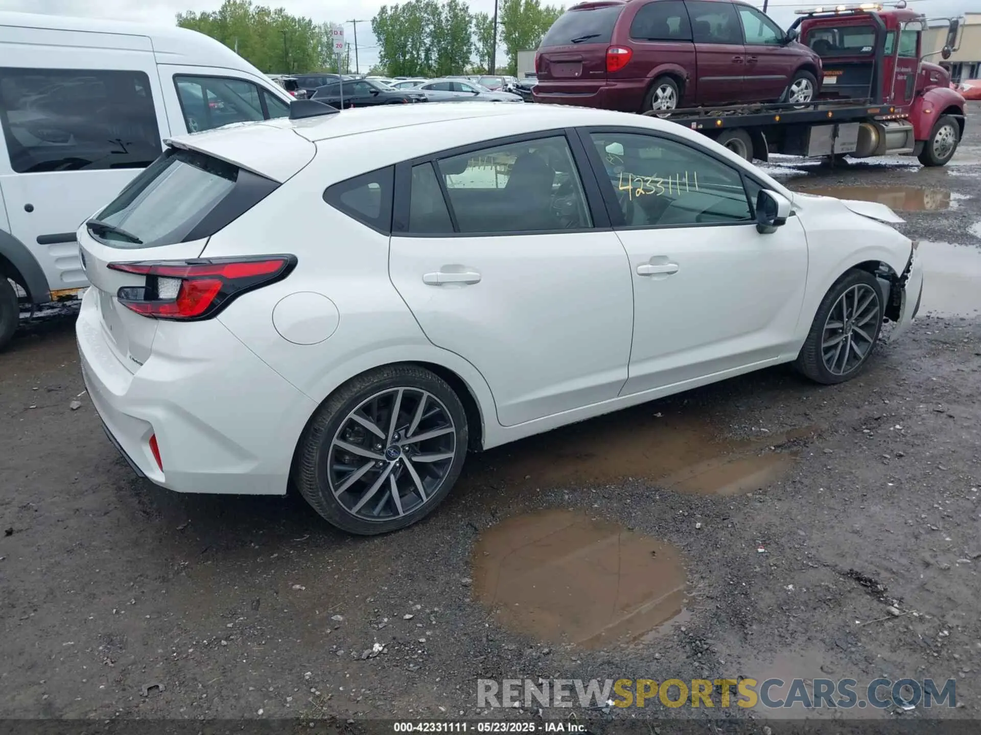 4 Photograph of a damaged car JF1GUAFC6R8228695 SUBARU IMPREZA 2024