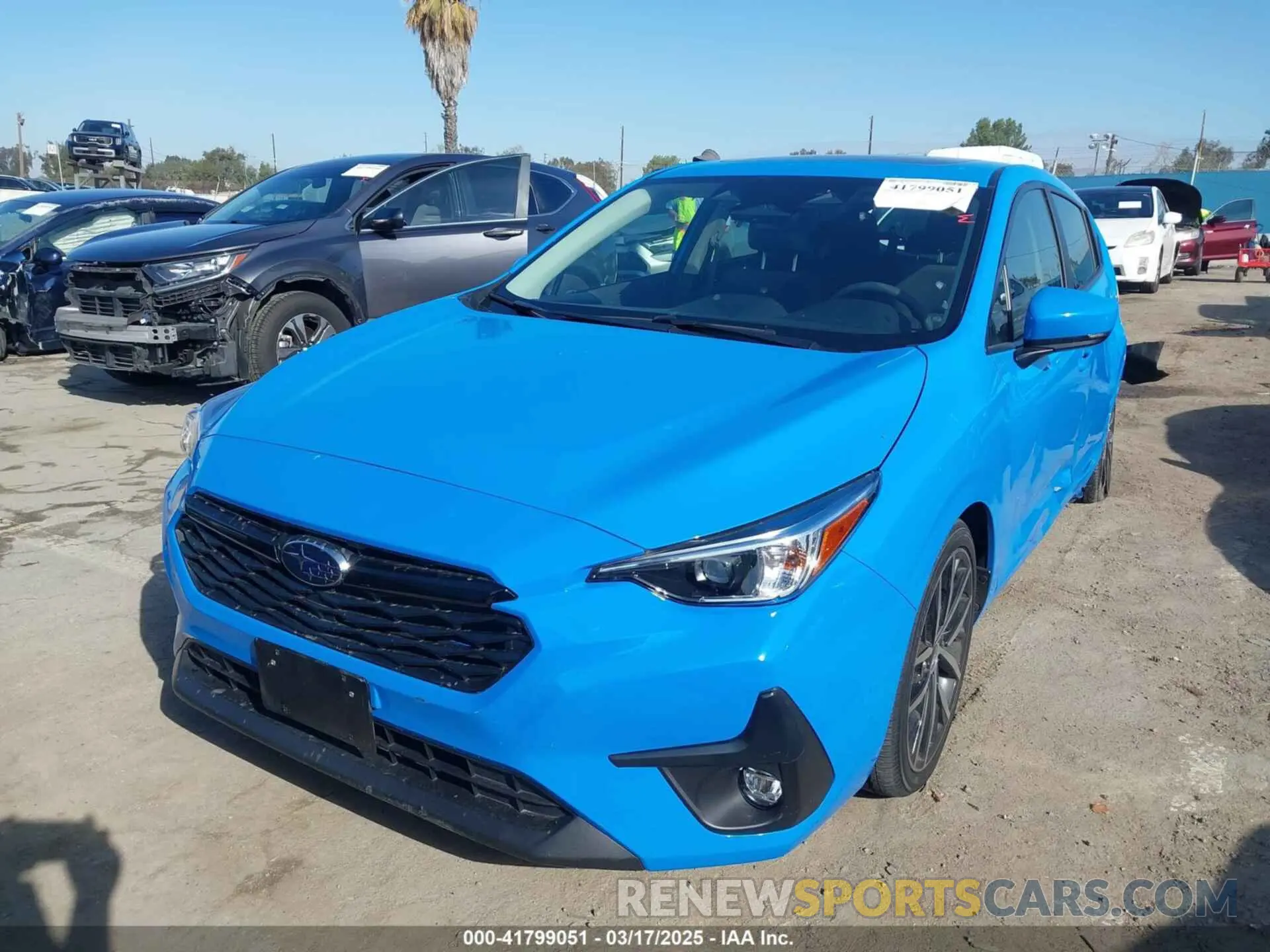 2 Photograph of a damaged car JF1GUAFC6R8267139 SUBARU IMPREZA 2024