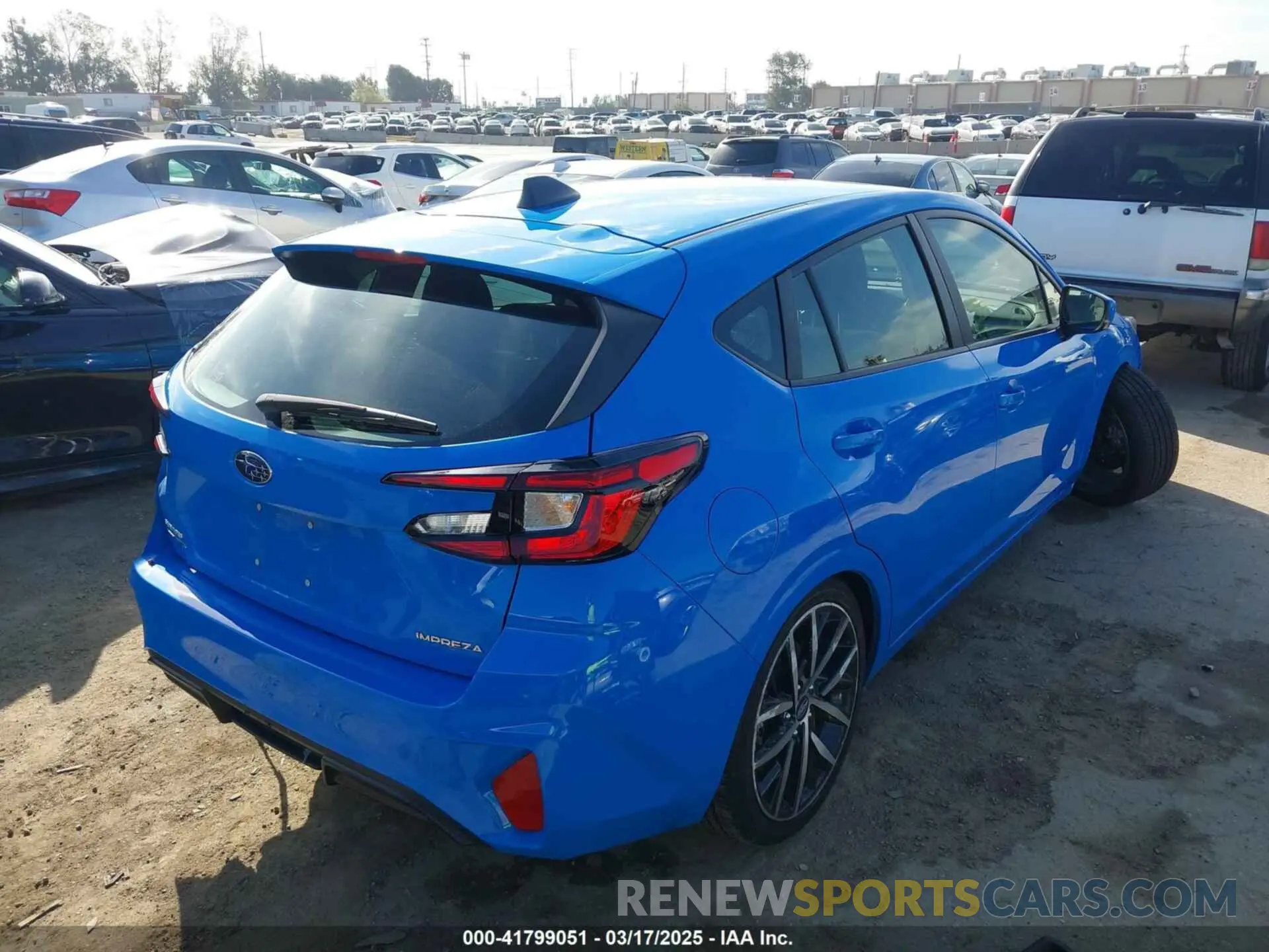 4 Photograph of a damaged car JF1GUAFC6R8267139 SUBARU IMPREZA 2024