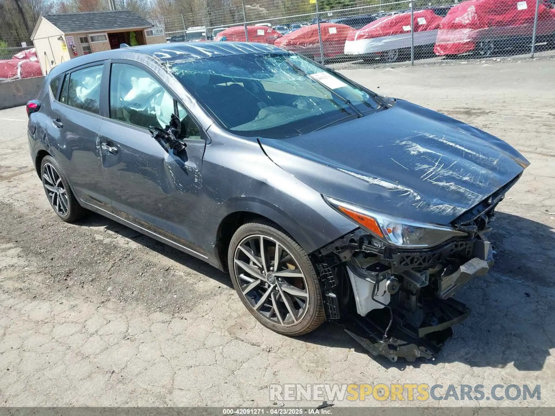 1 Photograph of a damaged car JF1GUAFC6R8358976 SUBARU IMPREZA 2024