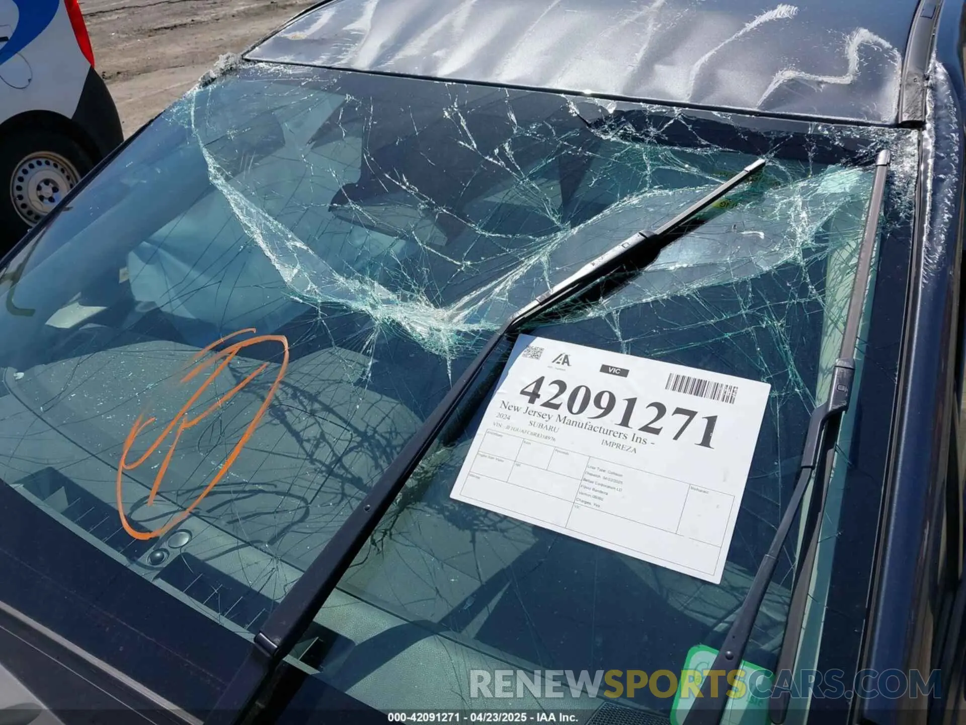 17 Photograph of a damaged car JF1GUAFC6R8358976 SUBARU IMPREZA 2024