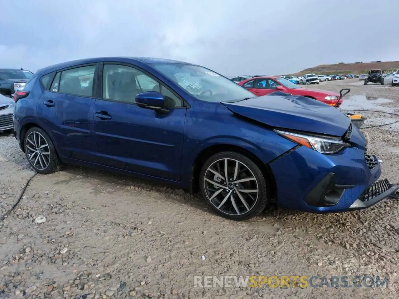 4 Photograph of a damaged car JF1GUAFC6R8393226 SUBARU IMPREZA 2024