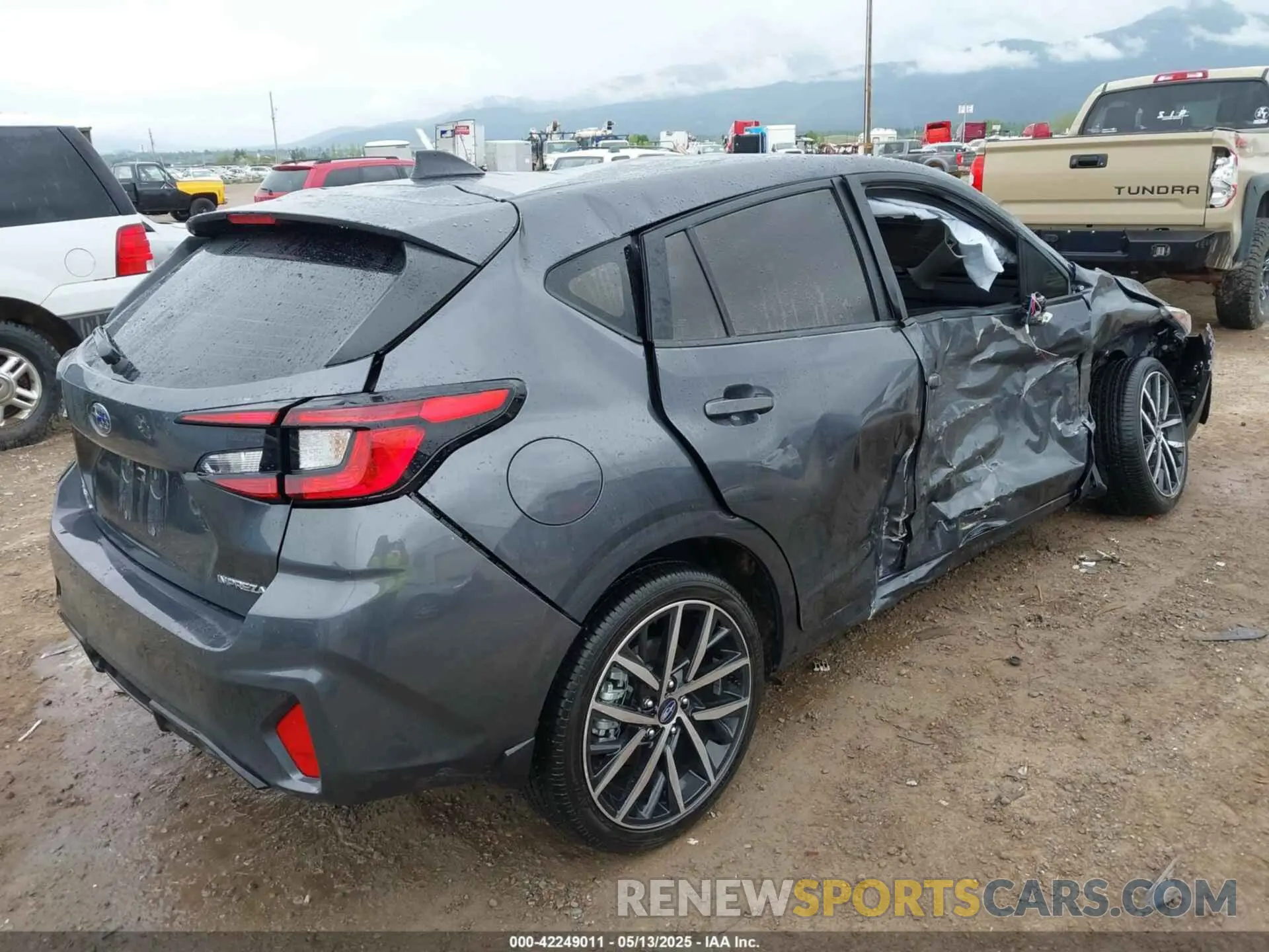 4 Photograph of a damaged car JF1GUAFC6R8890079 SUBARU IMPREZA 2024