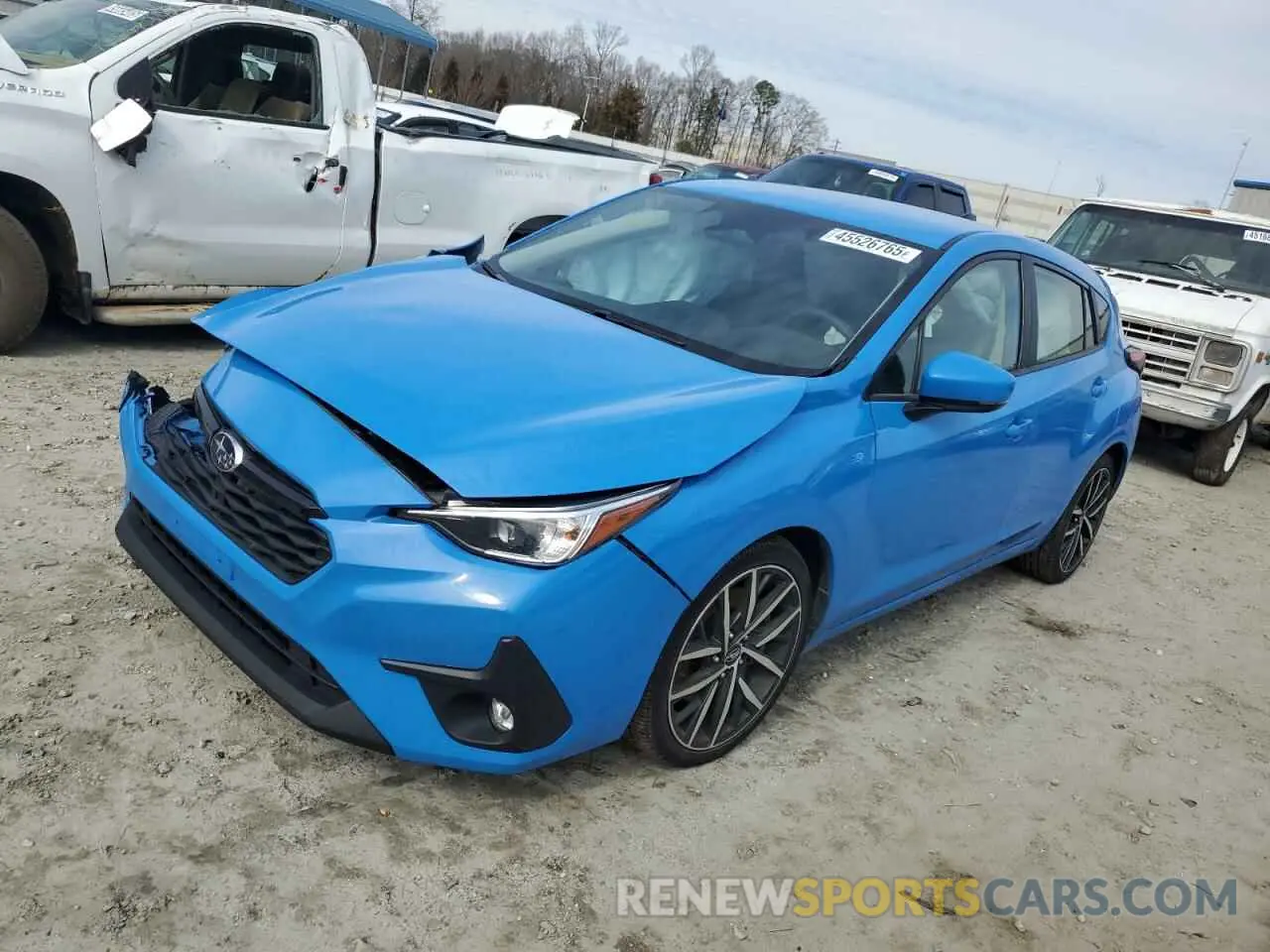 1 Photograph of a damaged car JF1GUAFC7R8306451 SUBARU IMPREZA 2024