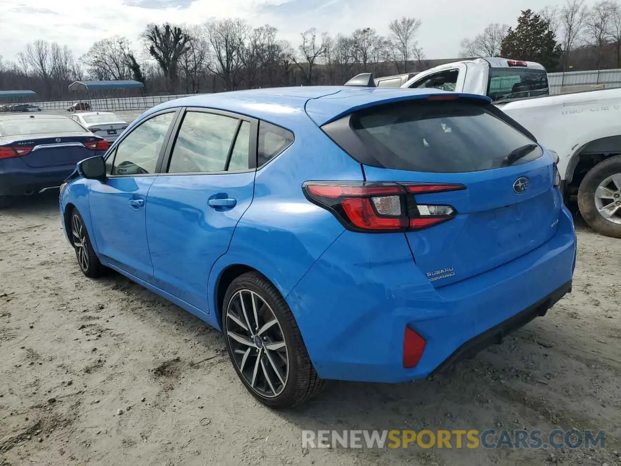 2 Photograph of a damaged car JF1GUAFC7R8306451 SUBARU IMPREZA 2024