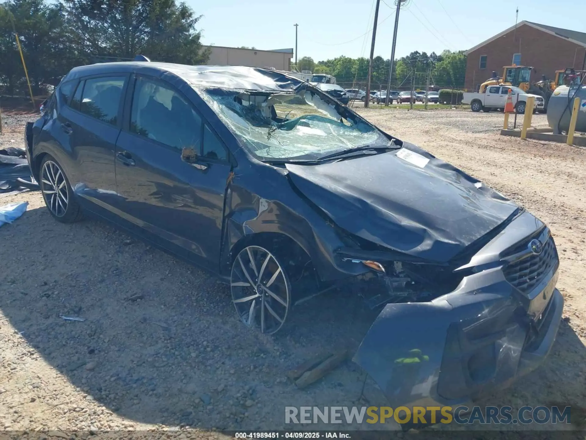 1 Photograph of a damaged car JF1GUAFC7R8888566 SUBARU IMPREZA 2024