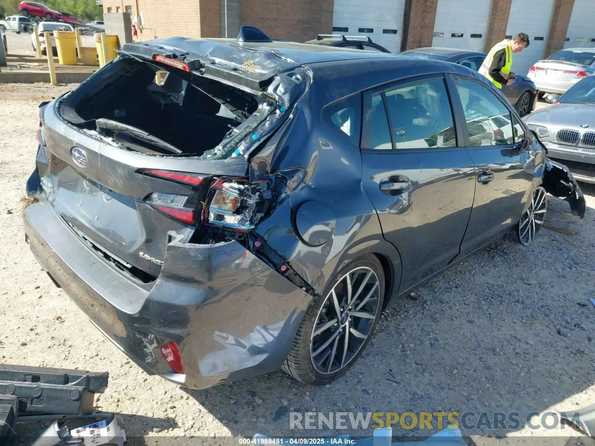 4 Photograph of a damaged car JF1GUAFC7R8888566 SUBARU IMPREZA 2024