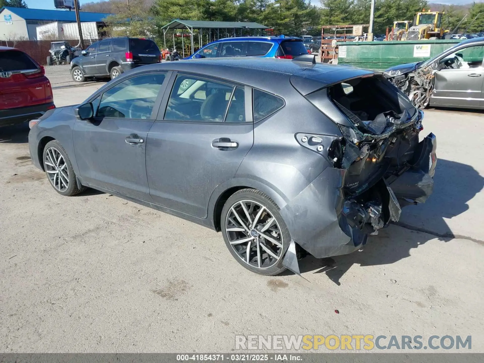 3 Photograph of a damaged car JF1GUAFC7R8890897 SUBARU IMPREZA 2024