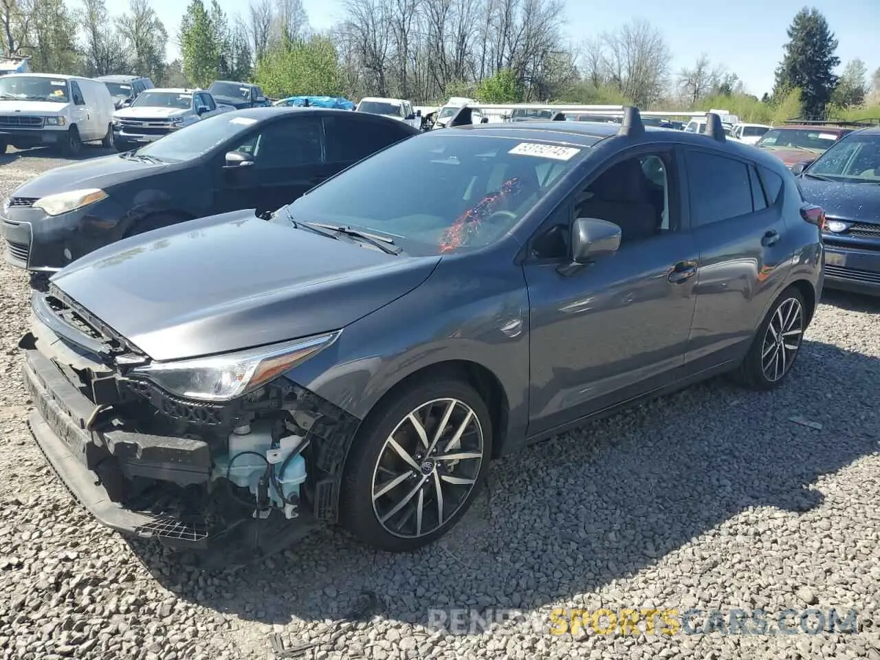 1 Photograph of a damaged car JF1GUAFC8R8247992 SUBARU IMPREZA 2024
