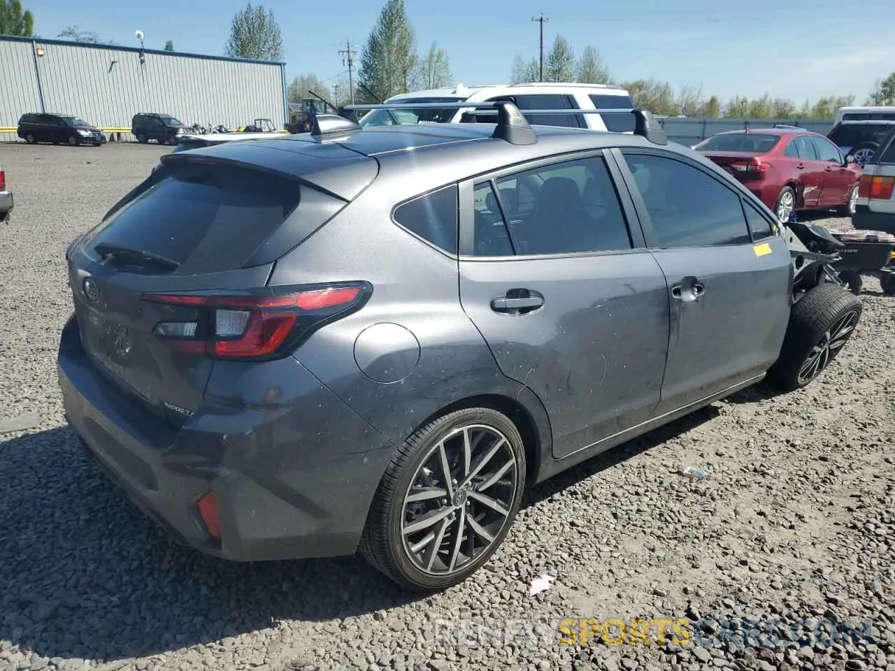 3 Photograph of a damaged car JF1GUAFC8R8247992 SUBARU IMPREZA 2024