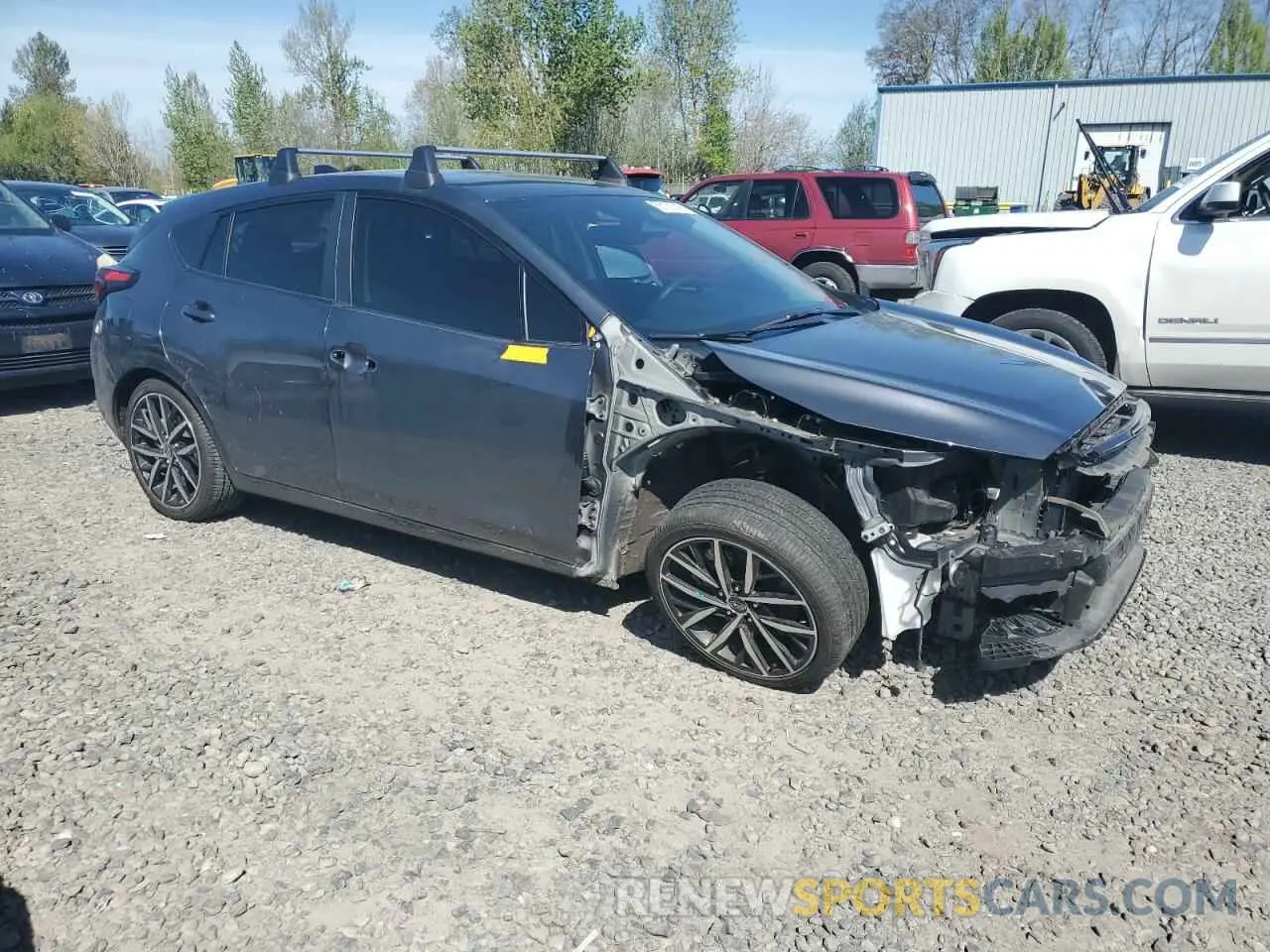 4 Photograph of a damaged car JF1GUAFC8R8247992 SUBARU IMPREZA 2024