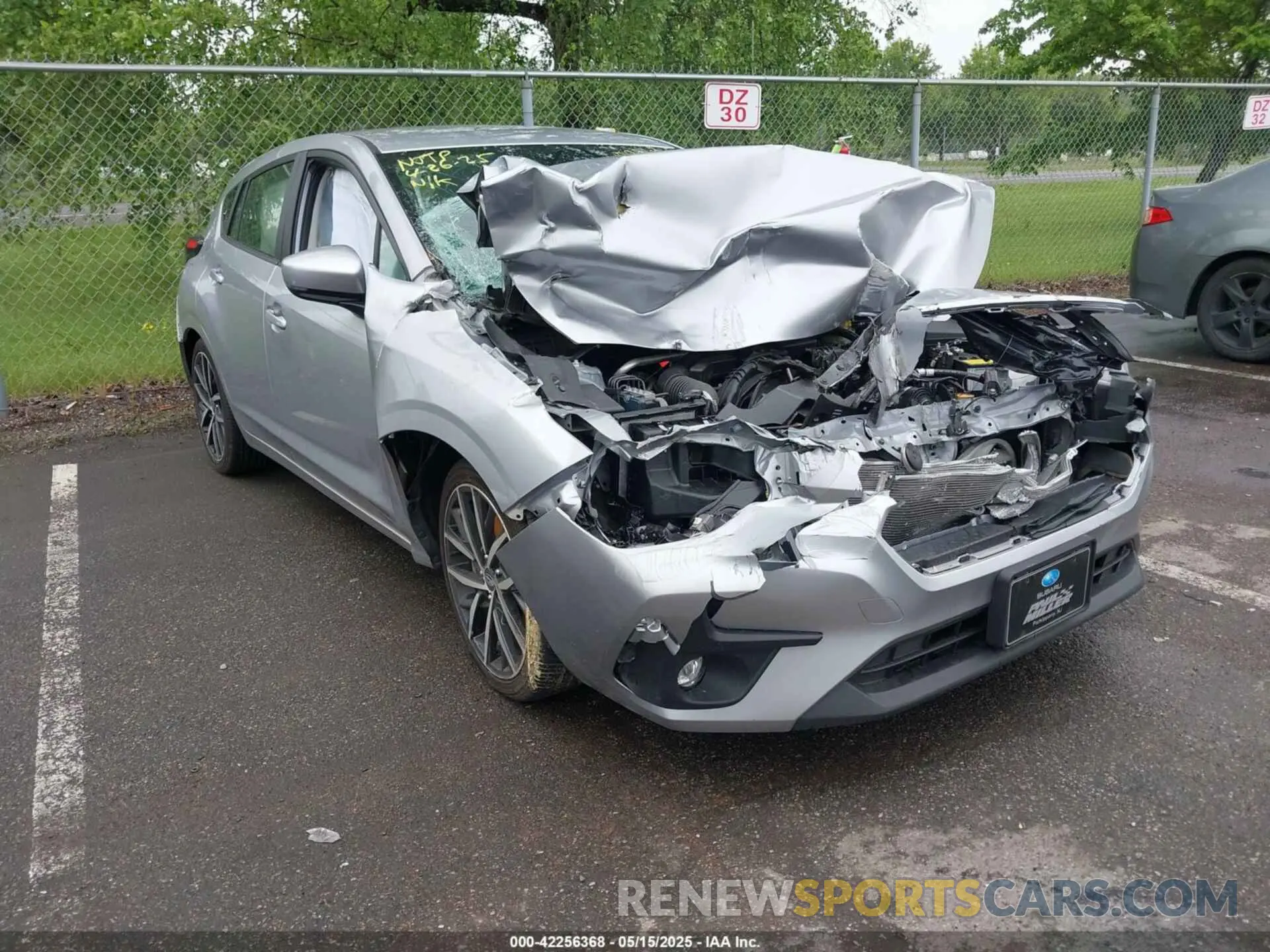 1 Photograph of a damaged car JF1GUAFC8R8332119 SUBARU IMPREZA 2024