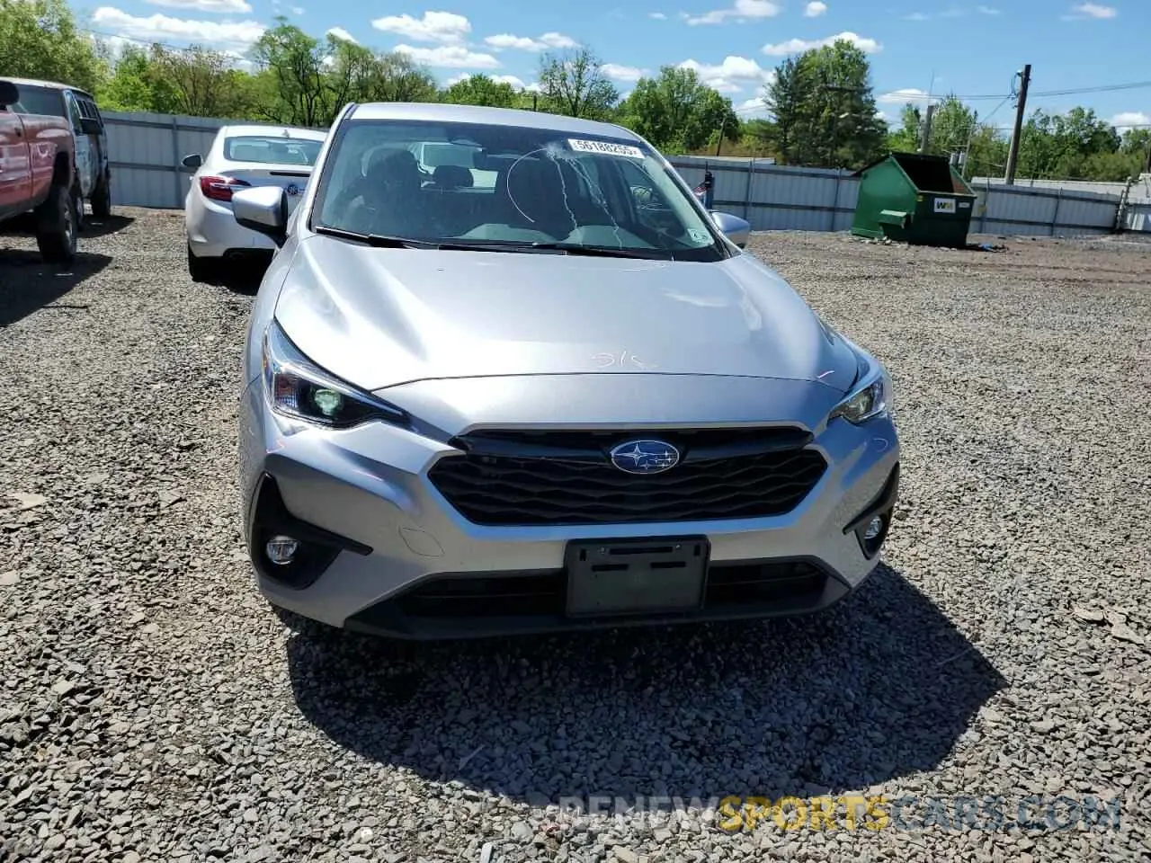 5 Photograph of a damaged car JF1GUAFC8R8350166 SUBARU IMPREZA 2024