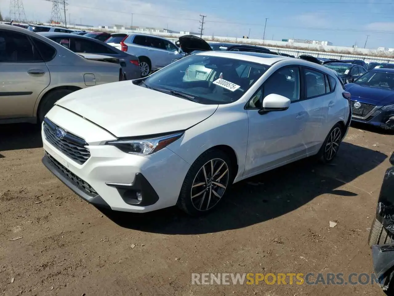 1 Photograph of a damaged car JF1GUAFC8R8910185 SUBARU IMPREZA 2024