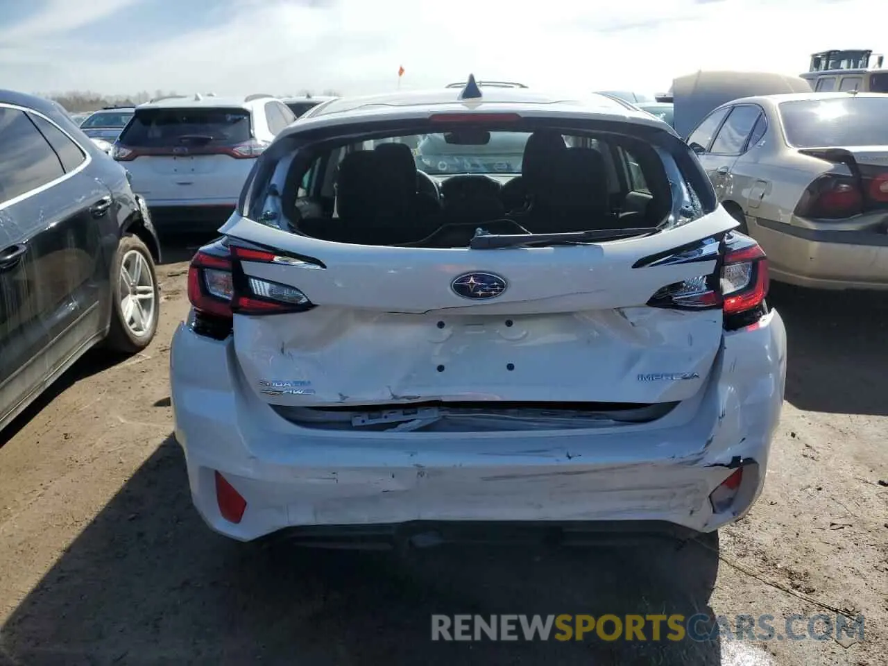 6 Photograph of a damaged car JF1GUAFC8R8910185 SUBARU IMPREZA 2024