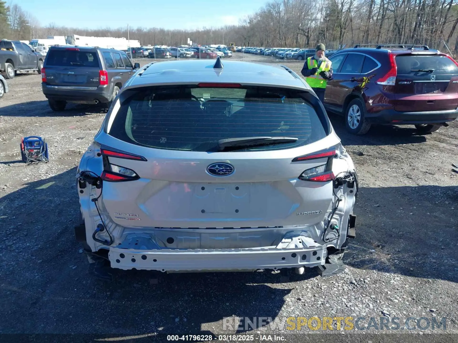 16 Photograph of a damaged car JF1GUAFC9R8375996 SUBARU IMPREZA 2024