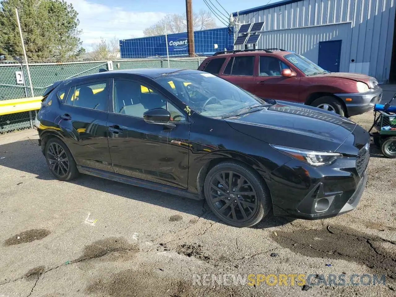 4 Photograph of a damaged car JF1GUHHC0R8371017 SUBARU IMPREZA 2024