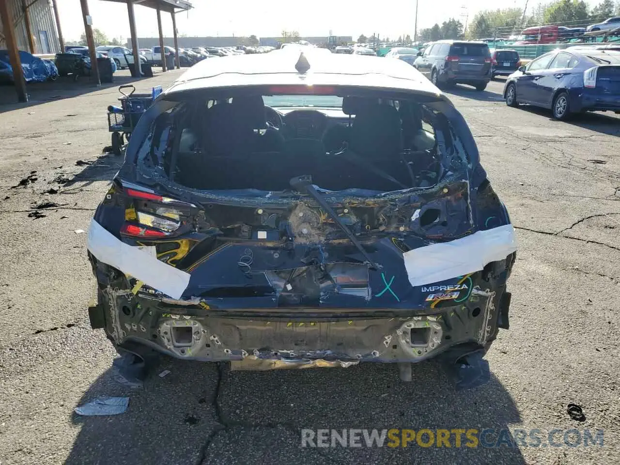 6 Photograph of a damaged car JF1GUHHC0R8371017 SUBARU IMPREZA 2024