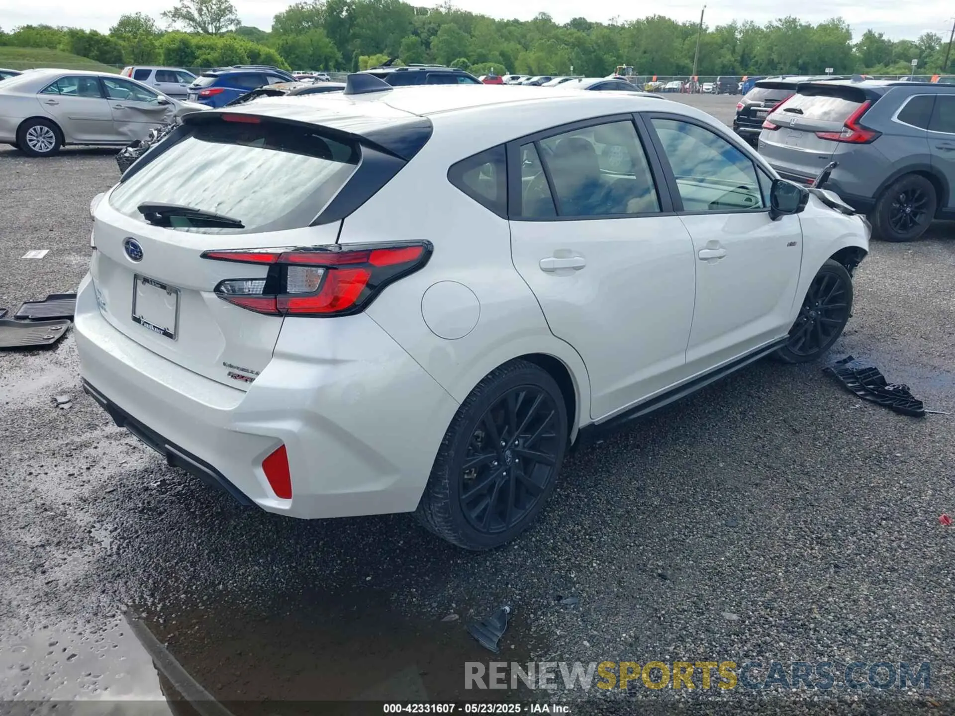 4 Photograph of a damaged car JF1GUHHC7R8865729 SUBARU IMPREZA 2024