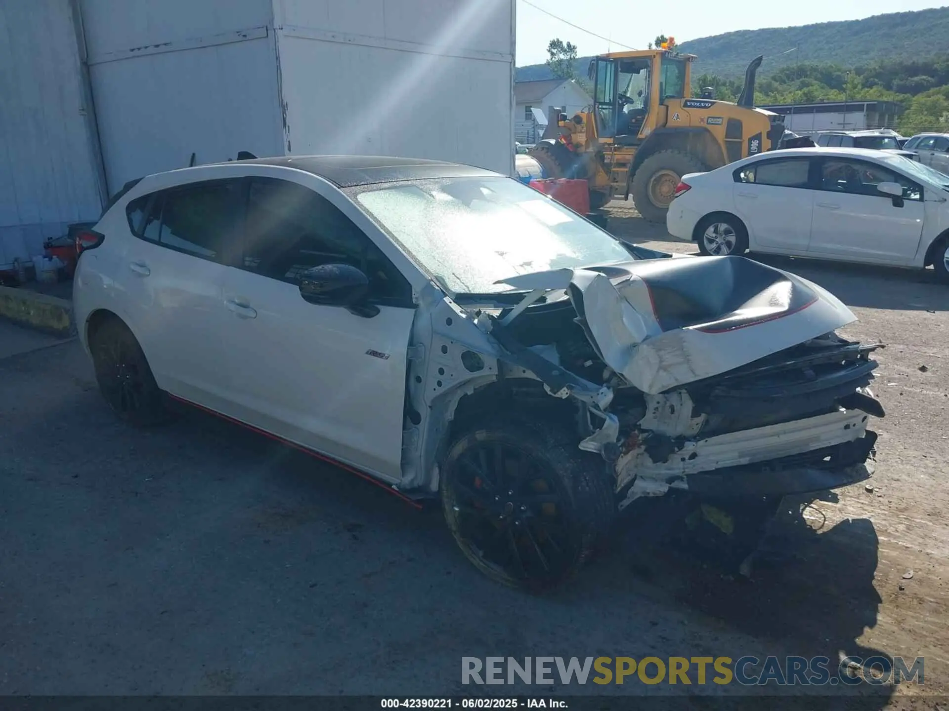 1 Photograph of a damaged car JF1GUHJC0R8232726 SUBARU IMPREZA 2024