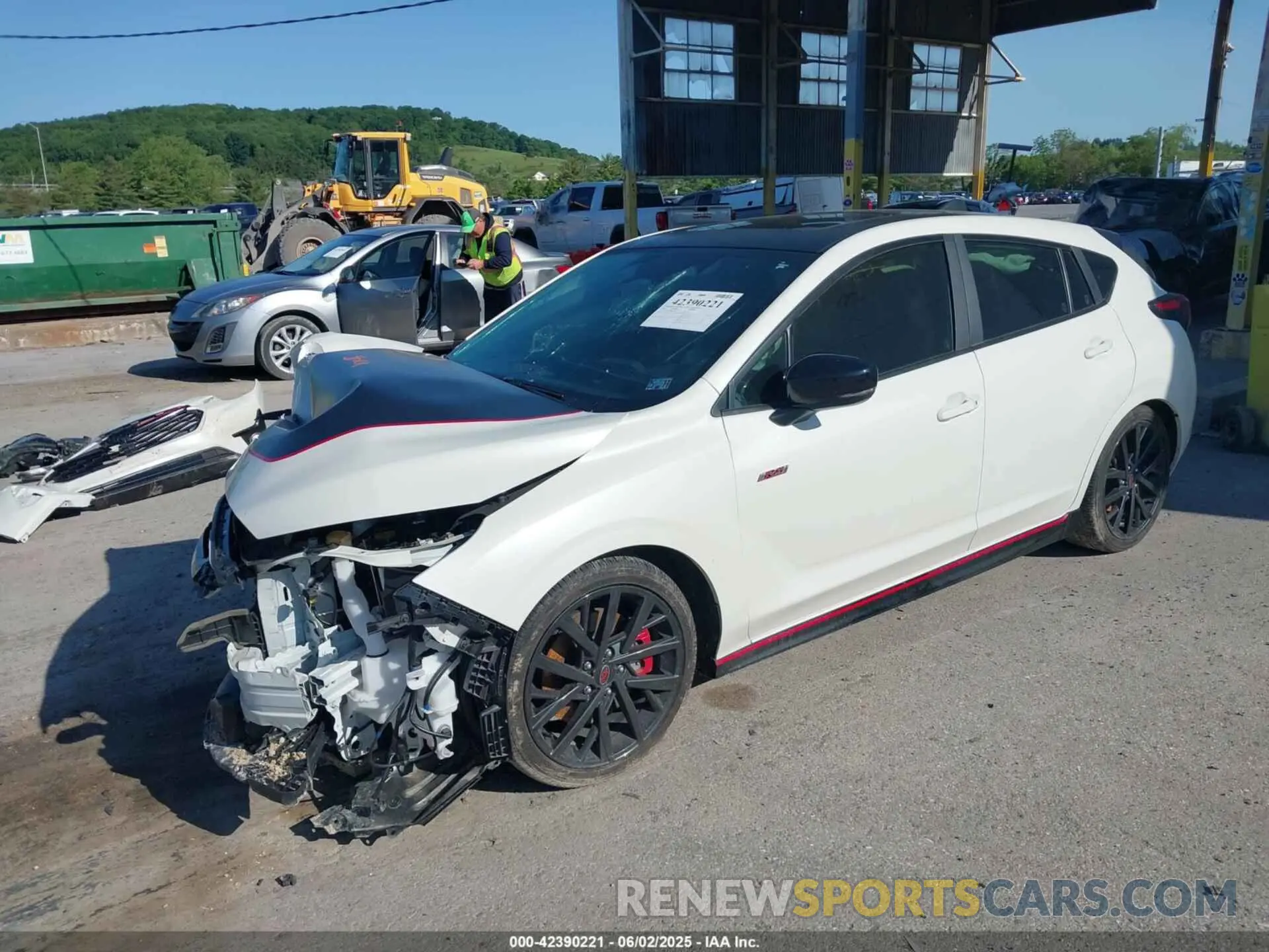 2 Photograph of a damaged car JF1GUHJC0R8232726 SUBARU IMPREZA 2024