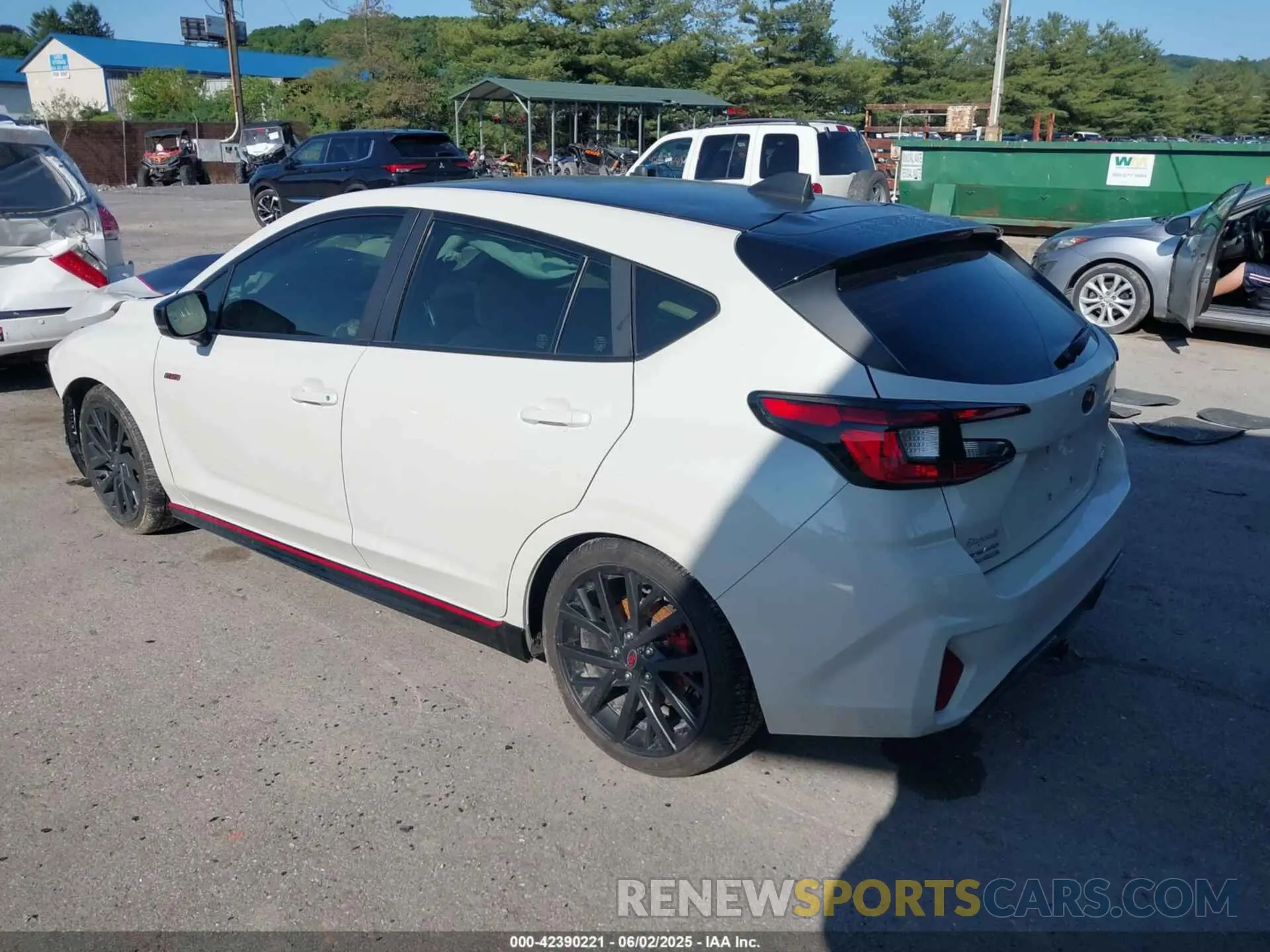 3 Photograph of a damaged car JF1GUHJC0R8232726 SUBARU IMPREZA 2024