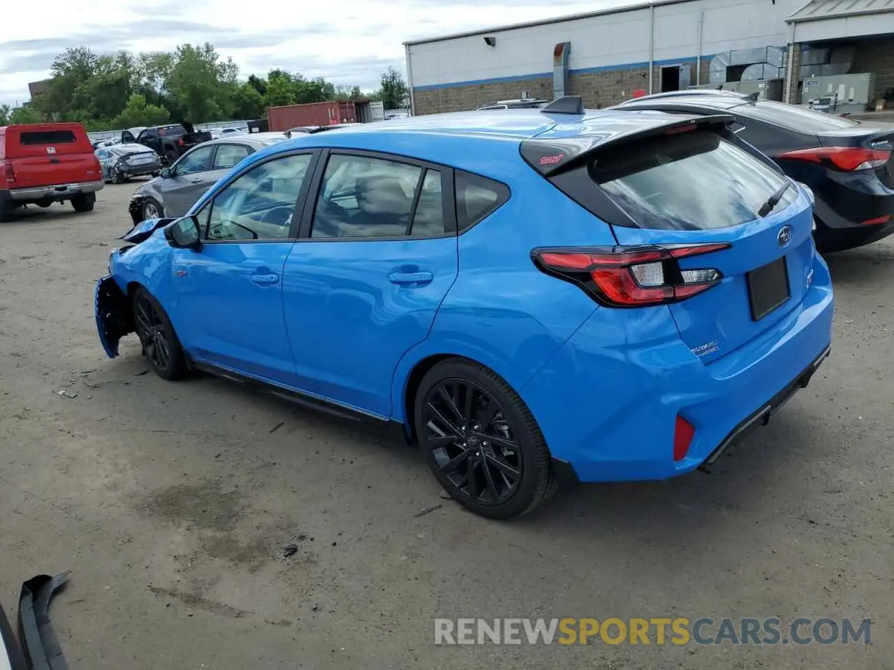 2 Photograph of a damaged car JF1GUHJC0R8860897 SUBARU IMPREZA 2024