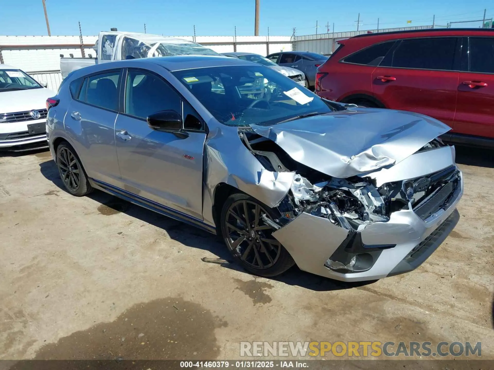 1 Photograph of a damaged car JF1GUHJC0R8896184 SUBARU IMPREZA 2024