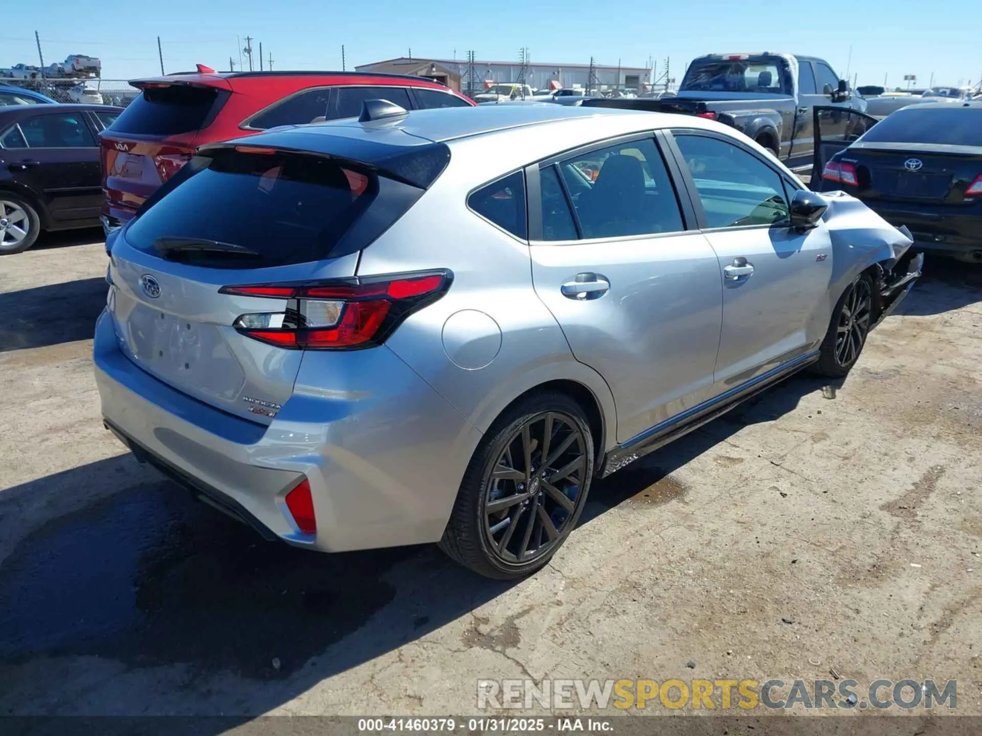 4 Photograph of a damaged car JF1GUHJC0R8896184 SUBARU IMPREZA 2024