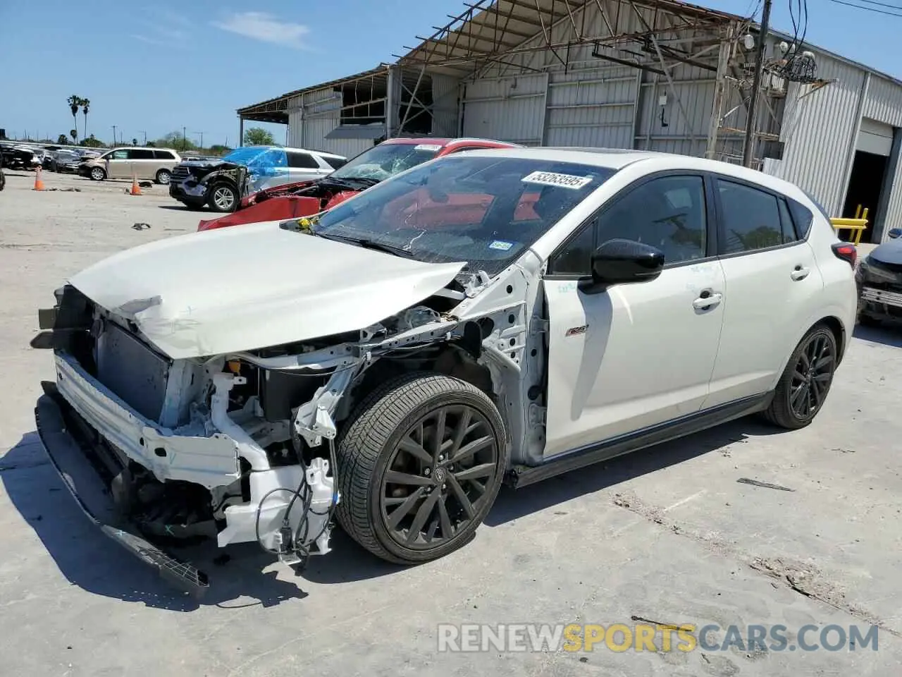 1 Photograph of a damaged car JF1GUHJC1R8269672 SUBARU IMPREZA 2024