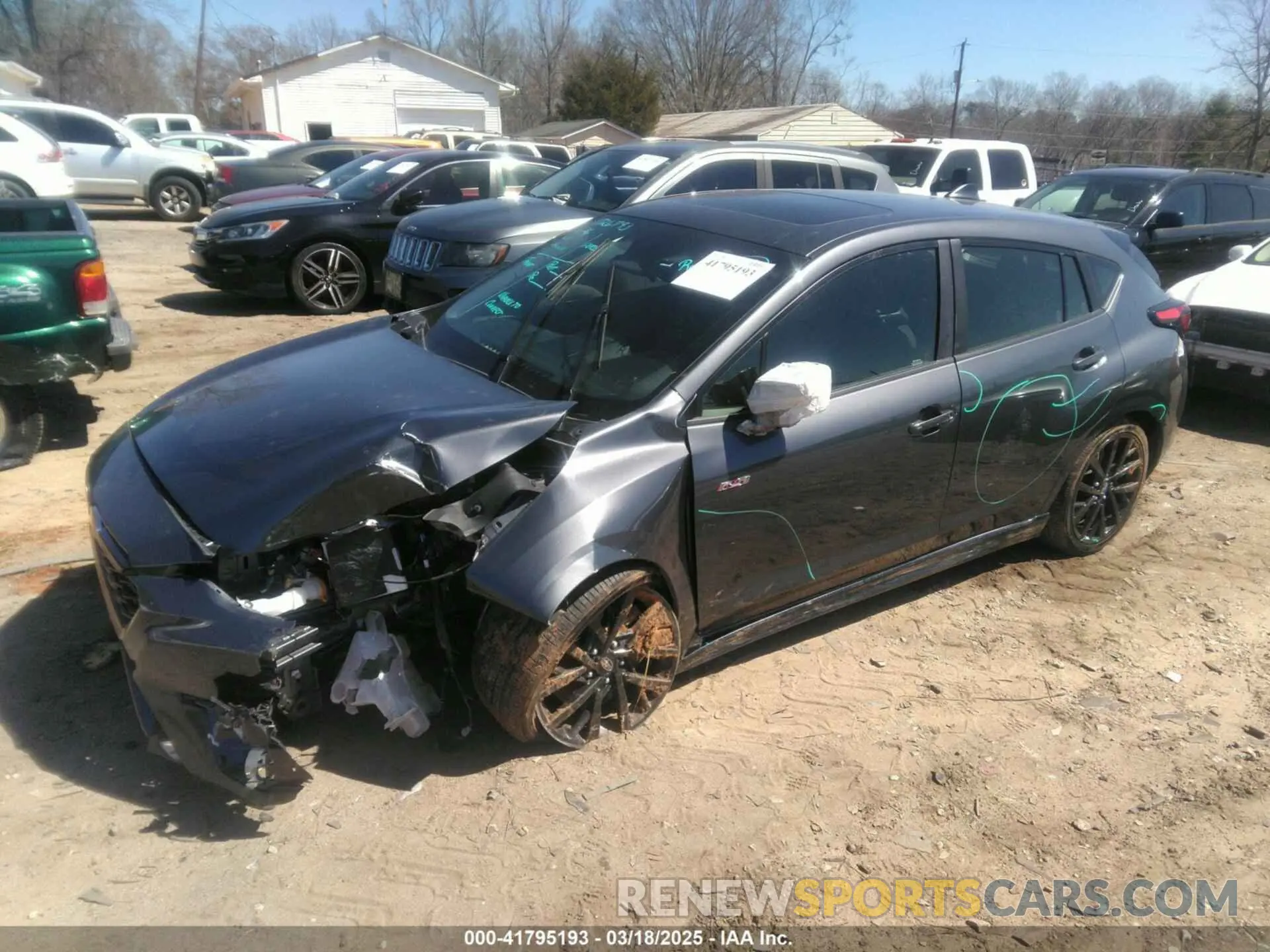 2 Photograph of a damaged car JF1GUHJC3R8362841 SUBARU IMPREZA 2024