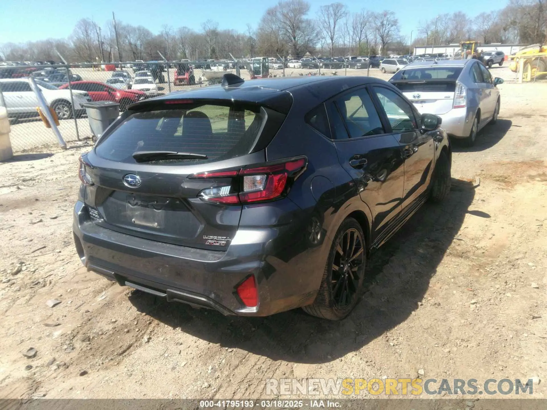 4 Photograph of a damaged car JF1GUHJC3R8362841 SUBARU IMPREZA 2024