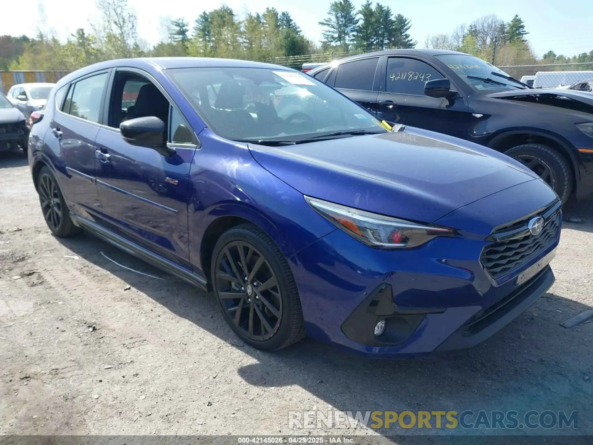 1 Photograph of a damaged car JF1GUHJC5R8234813 SUBARU IMPREZA 2024