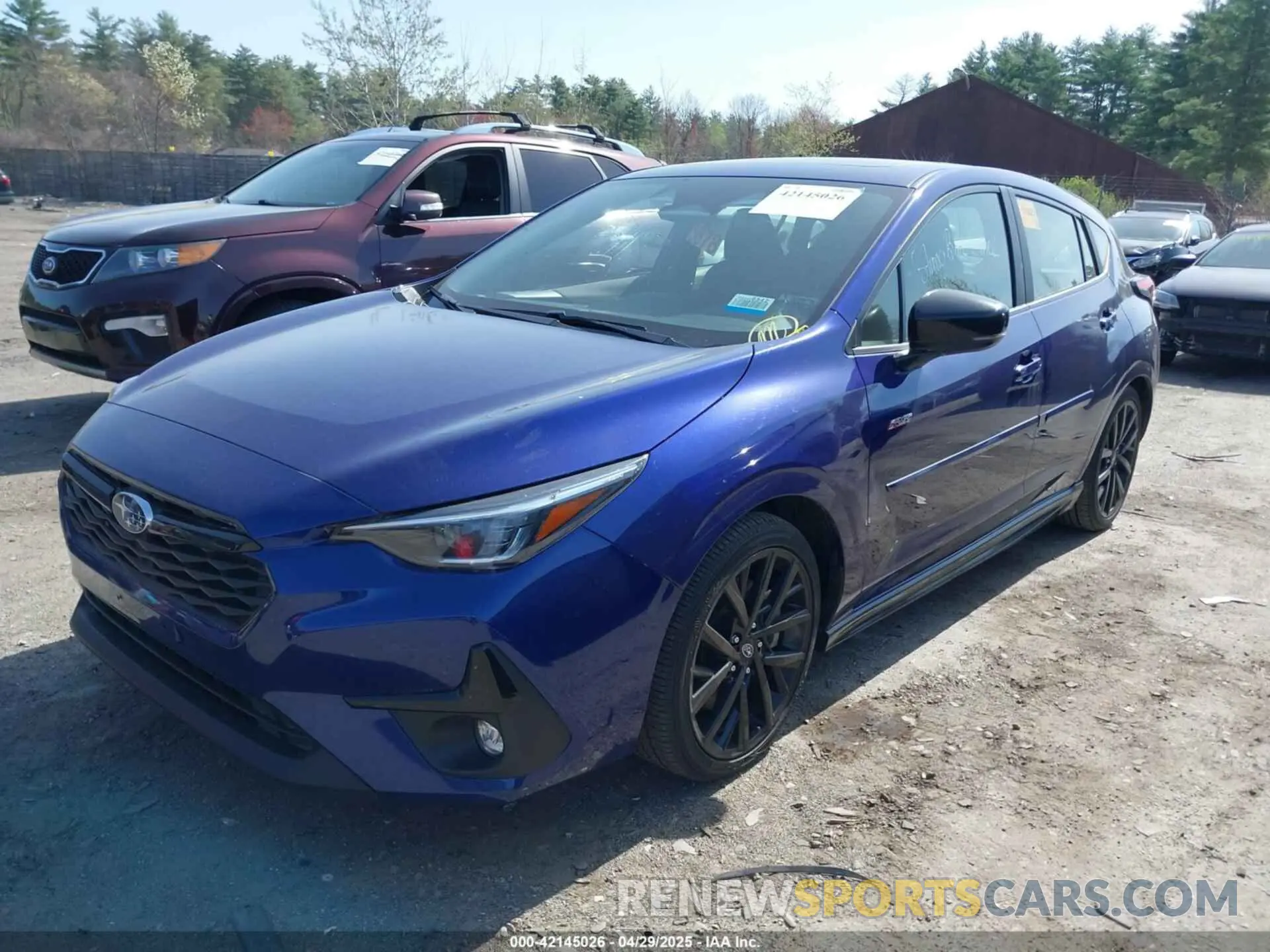 2 Photograph of a damaged car JF1GUHJC5R8234813 SUBARU IMPREZA 2024