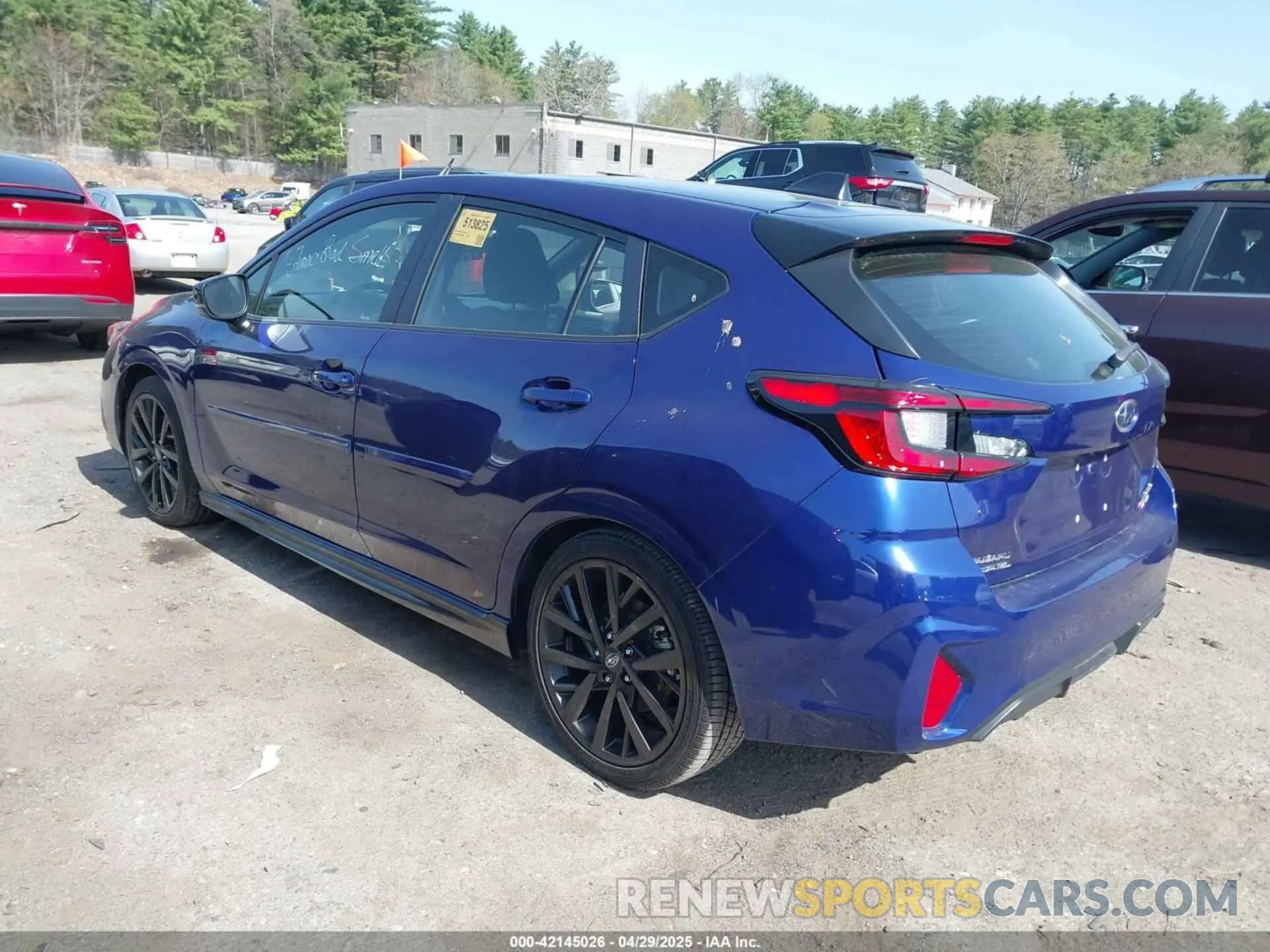 3 Photograph of a damaged car JF1GUHJC5R8234813 SUBARU IMPREZA 2024