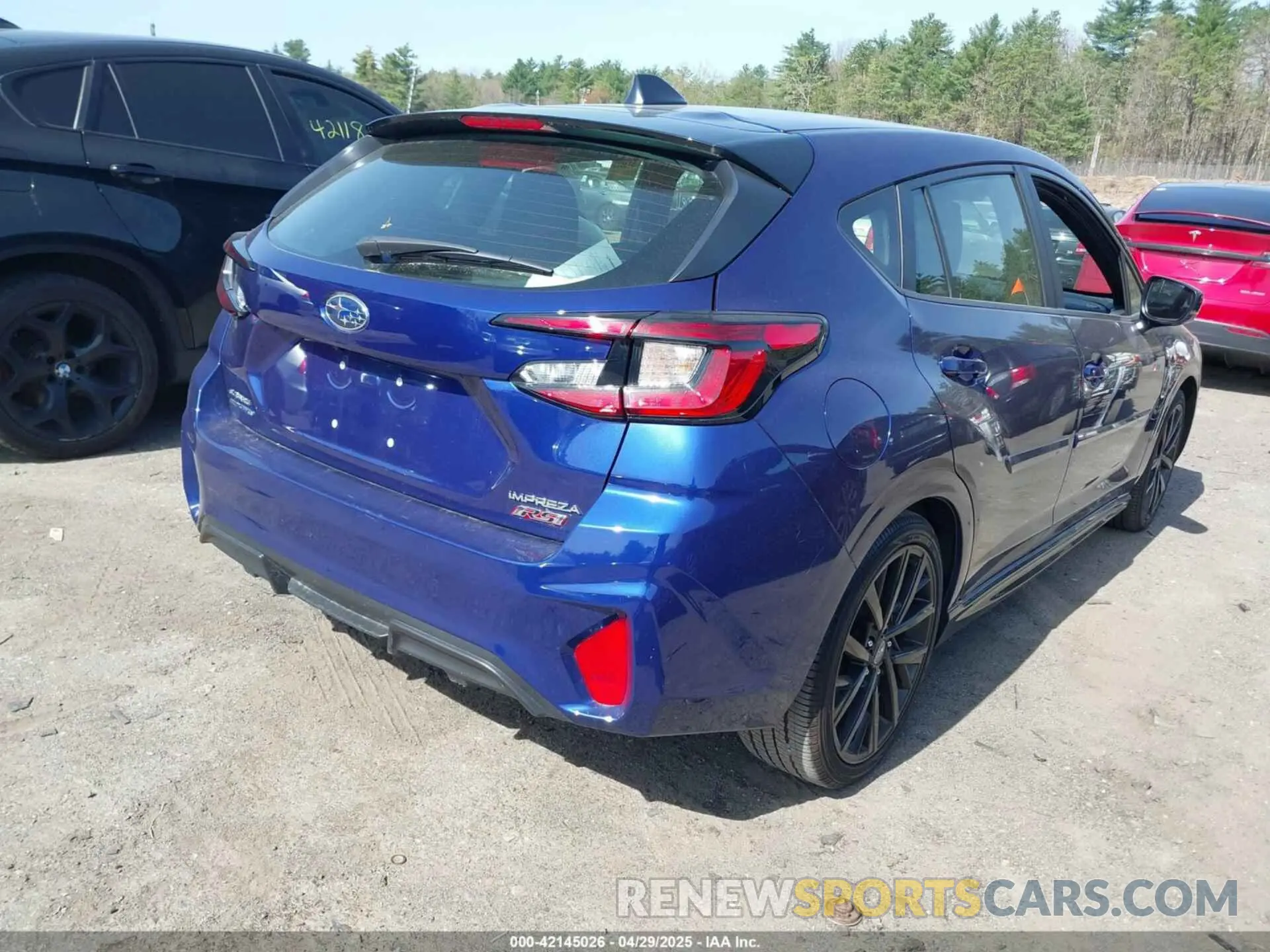 4 Photograph of a damaged car JF1GUHJC5R8234813 SUBARU IMPREZA 2024