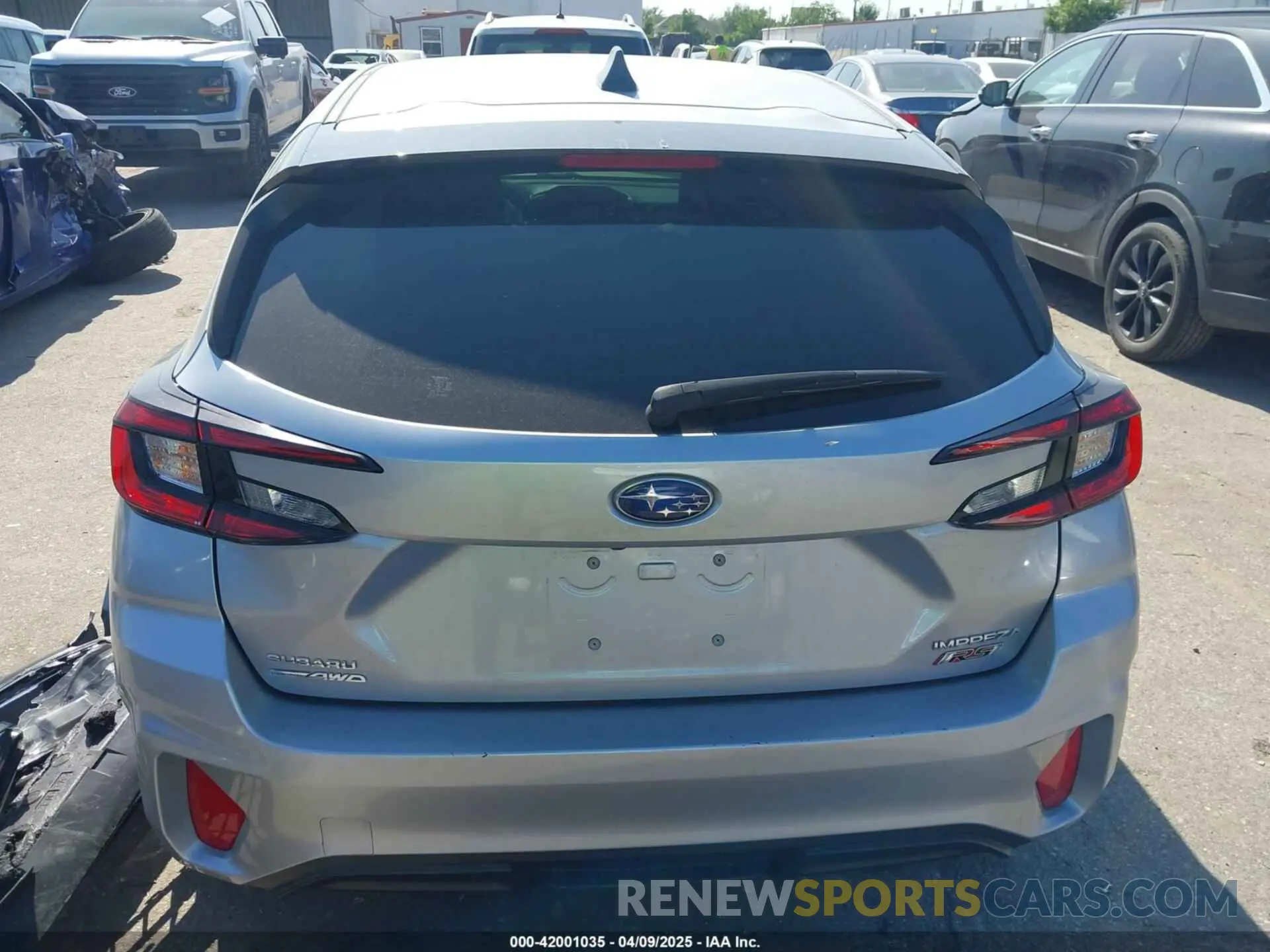 16 Photograph of a damaged car JF1GUHJC5R8236478 SUBARU IMPREZA 2024