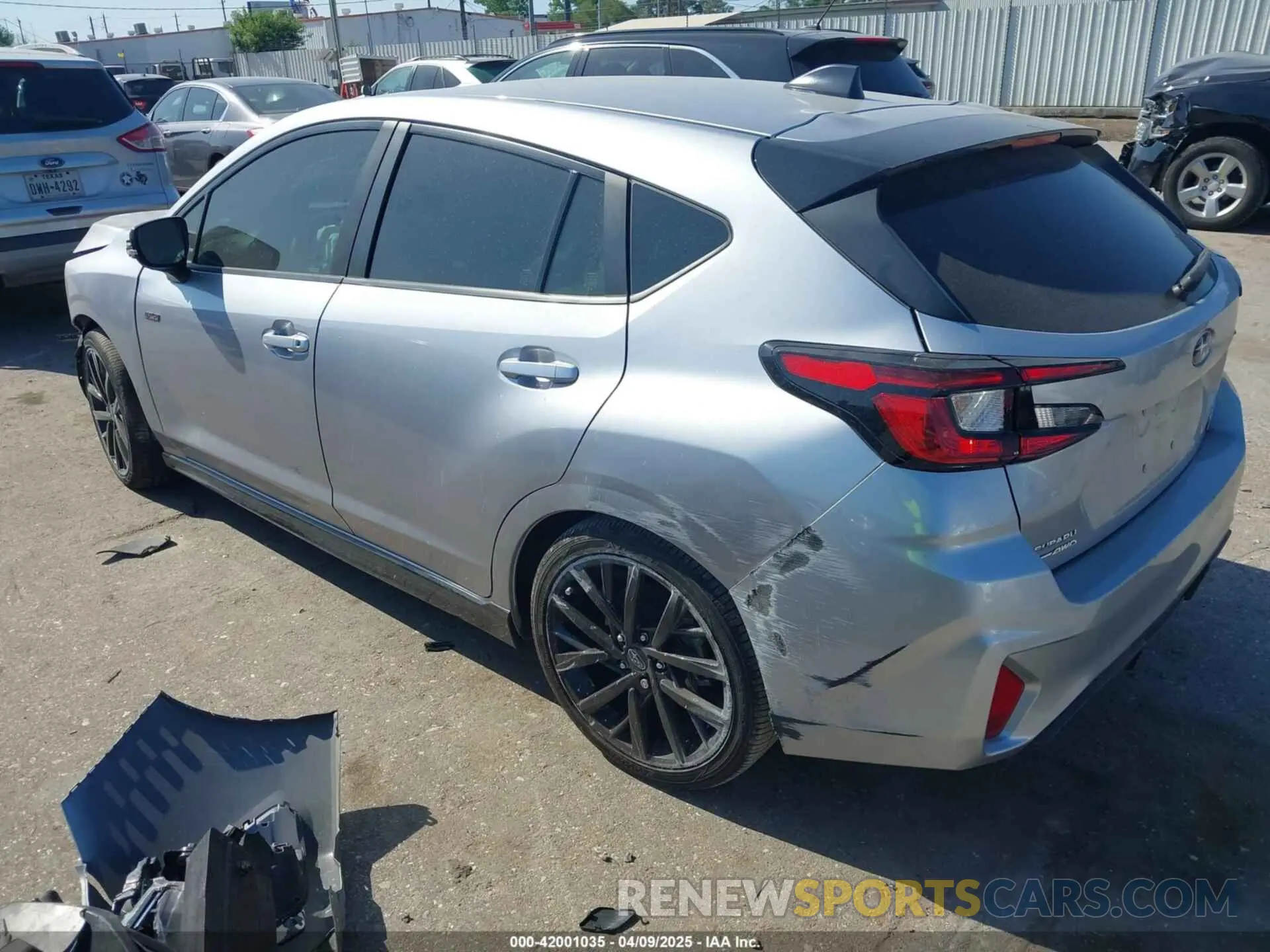 3 Photograph of a damaged car JF1GUHJC5R8236478 SUBARU IMPREZA 2024