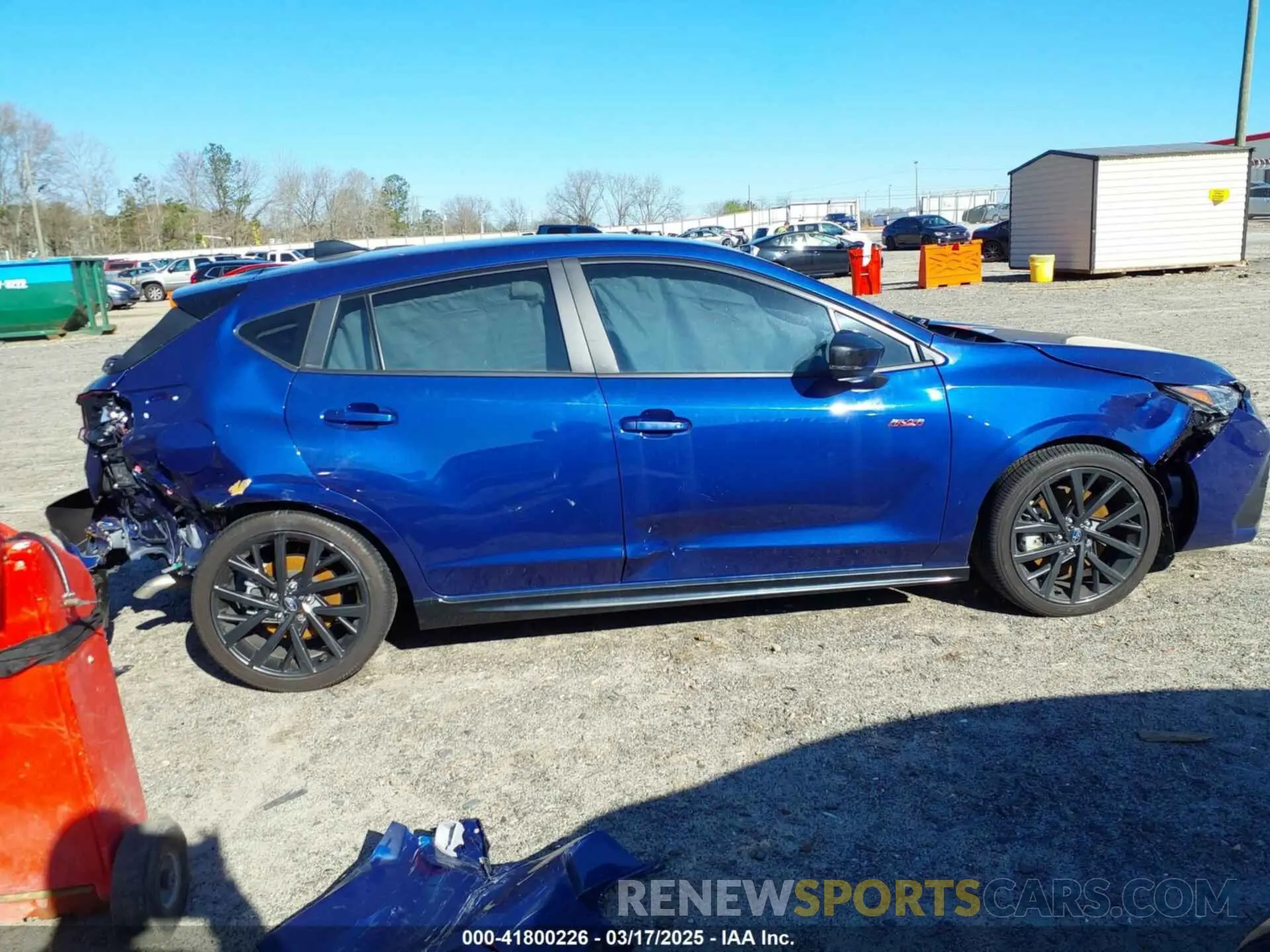 14 Photograph of a damaged car JF1GUHJC5R8318274 SUBARU IMPREZA 2024
