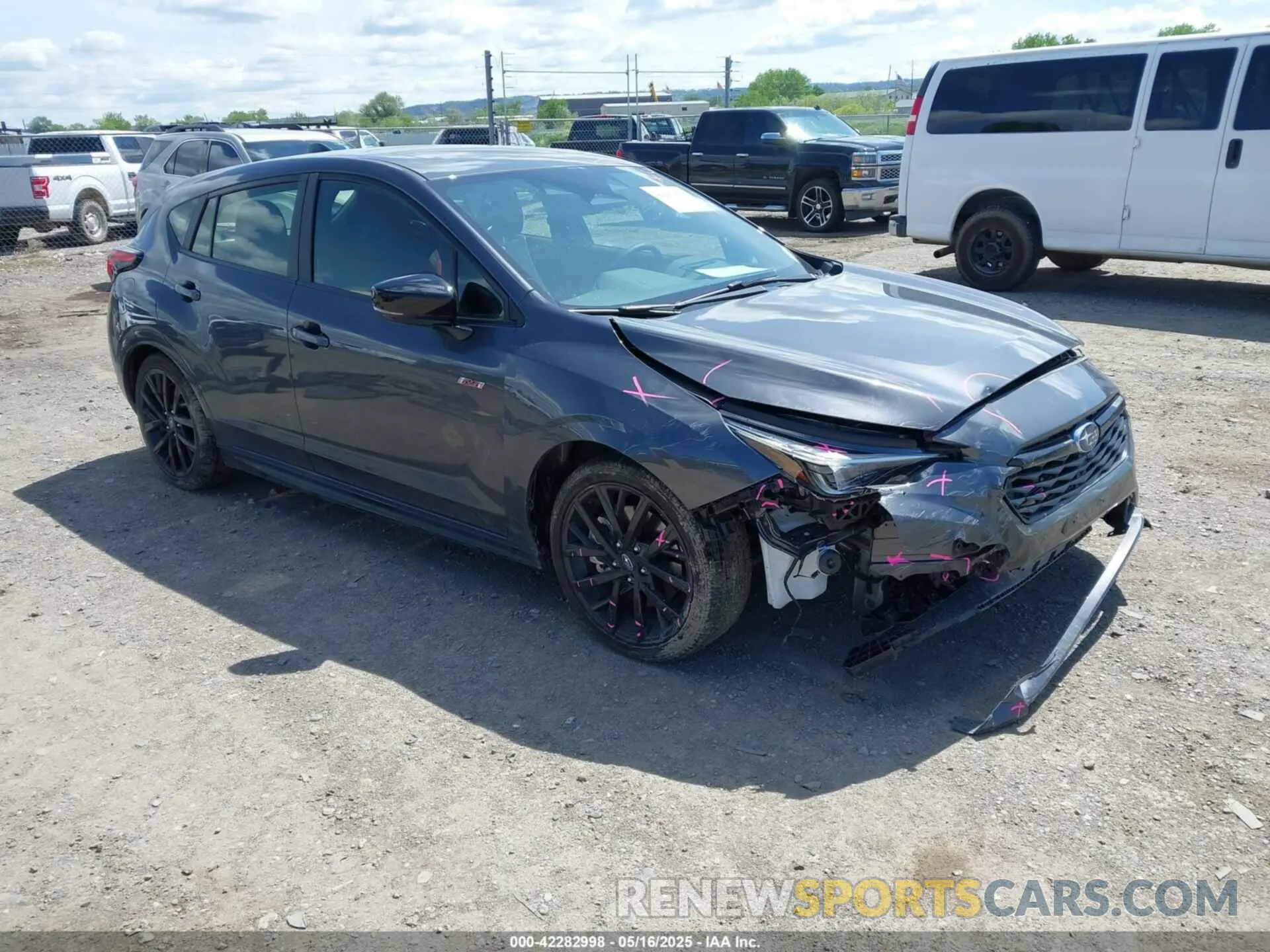 1 Photograph of a damaged car JF1GUHJC8R8902331 SUBARU IMPREZA 2024