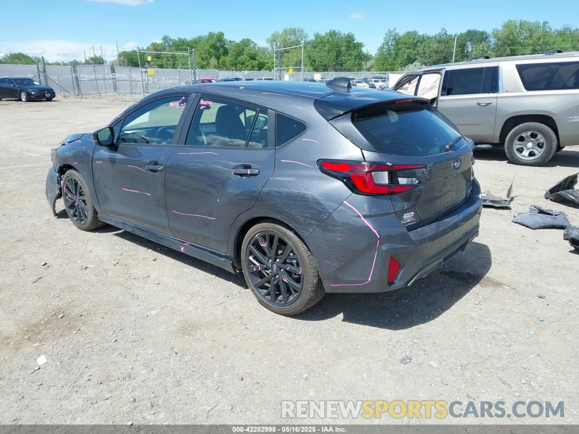3 Photograph of a damaged car JF1GUHJC8R8902331 SUBARU IMPREZA 2024