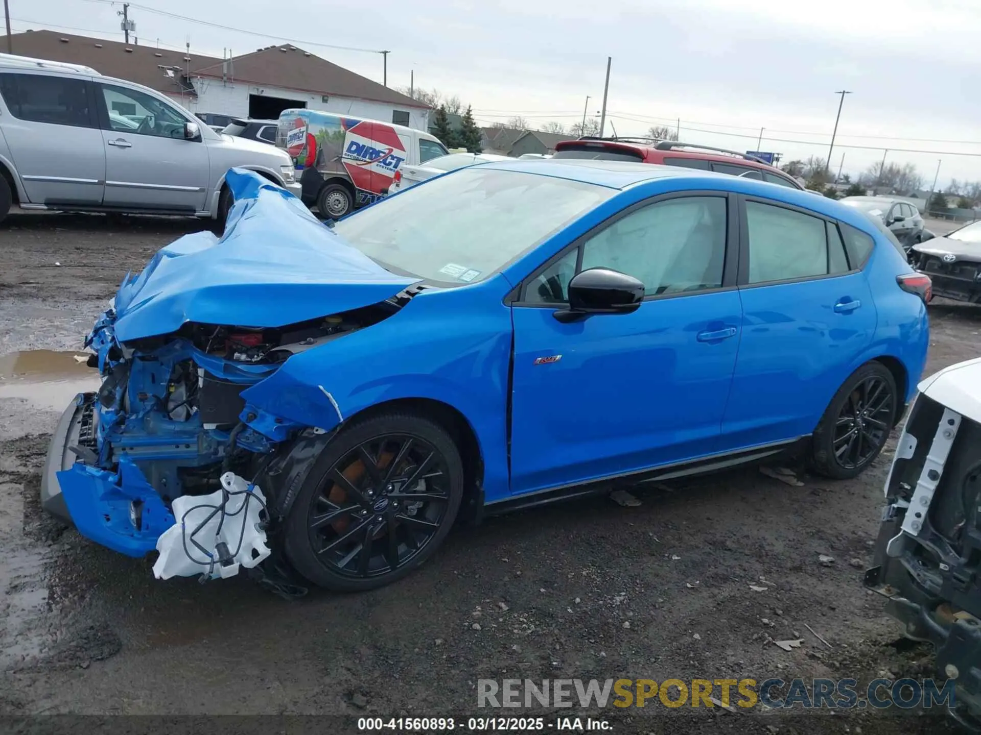 14 Photograph of a damaged car JF1GUHJCXR8327309 SUBARU IMPREZA 2024